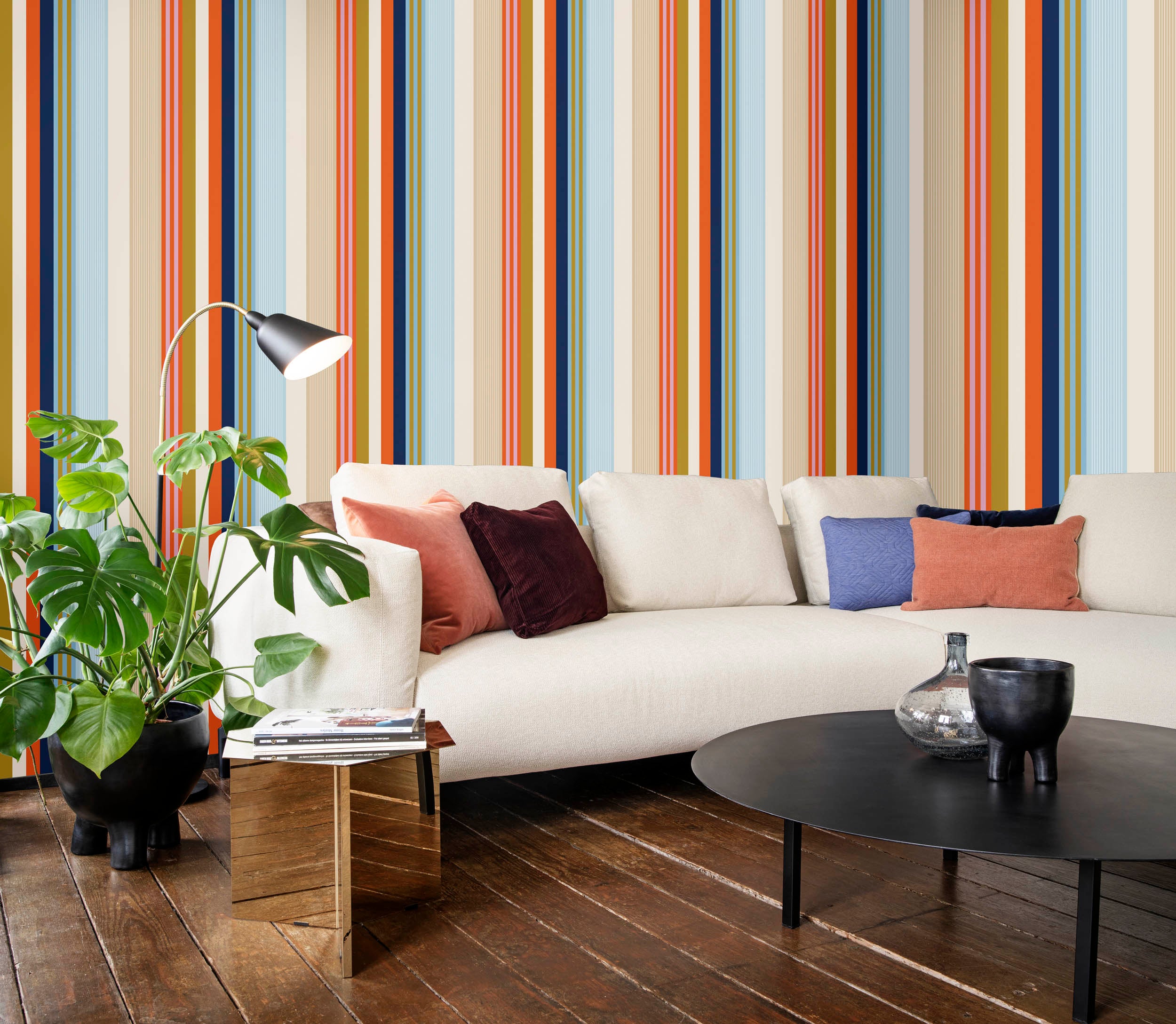 Hooked on Walls Stripes & Stripes Minnelli 90786 Behang