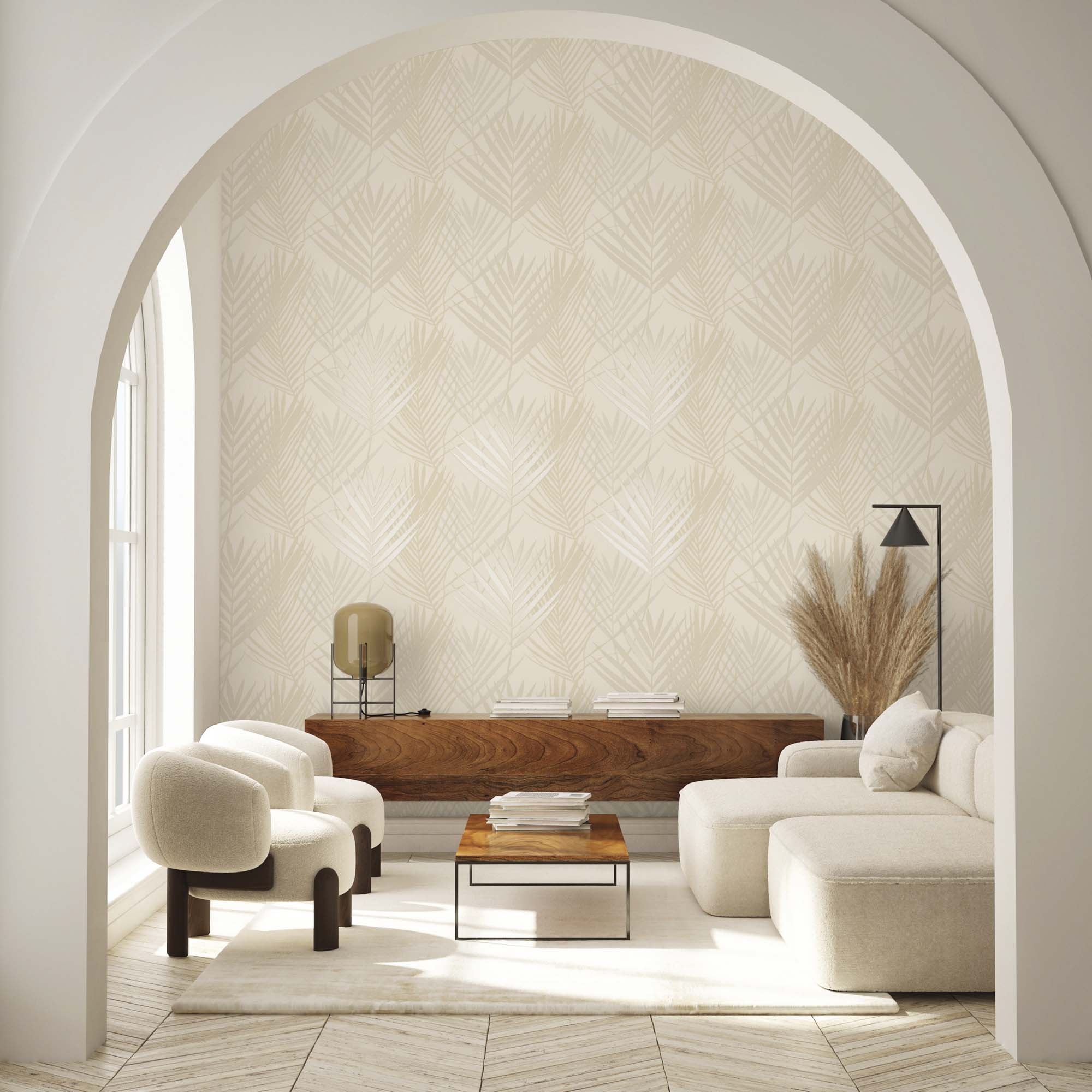 Hooked on Walls Tropical Weave Borneo 18804 Behang