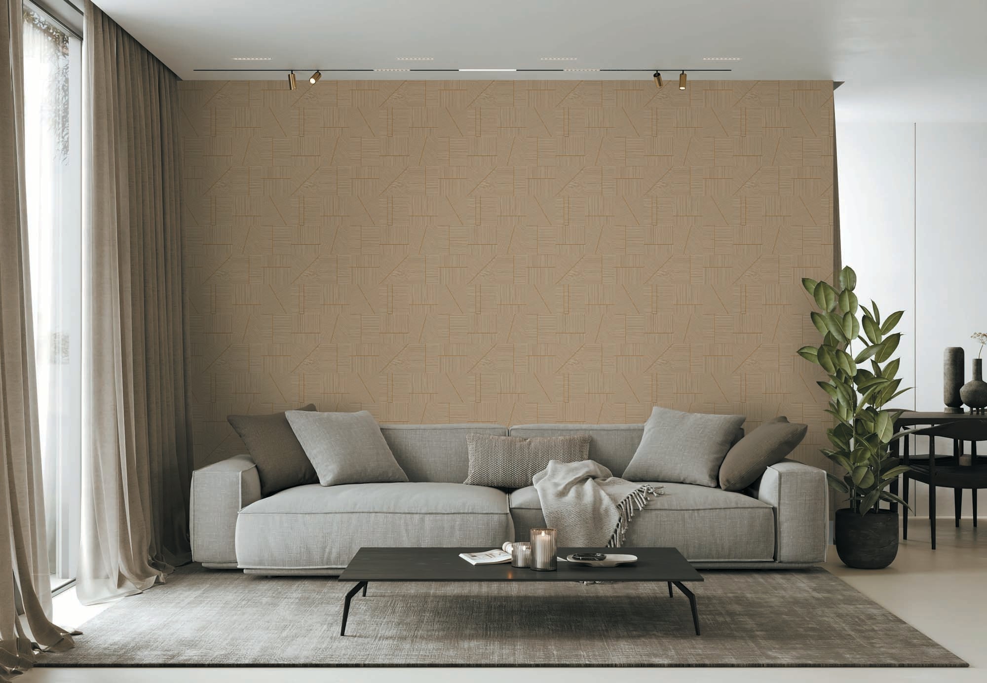 Hooked on Walls Tropical Weave Penelope 18845 Behang