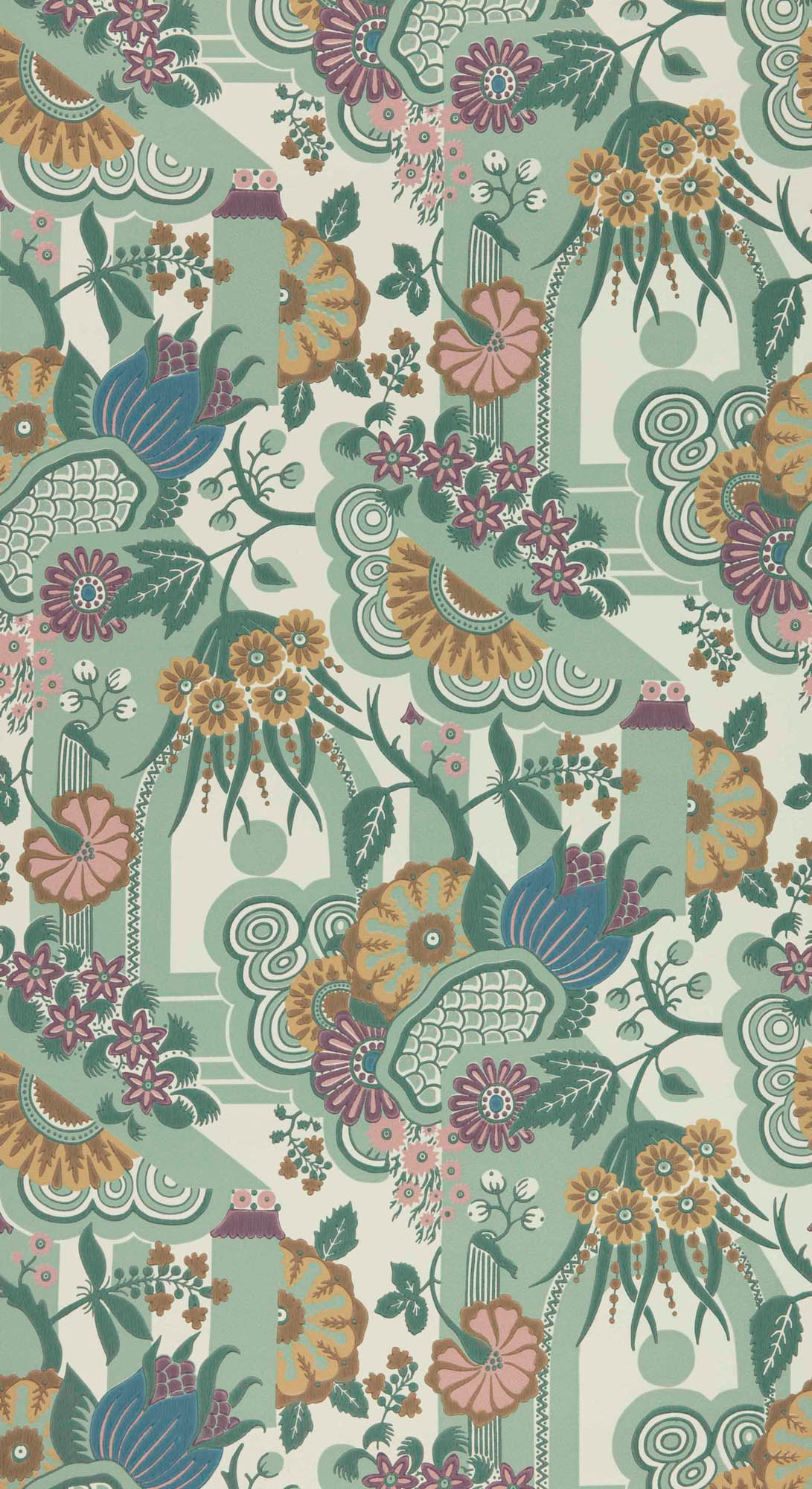 Hooked on Walls Young Traditionals Pineapple Garden 27822 Behang