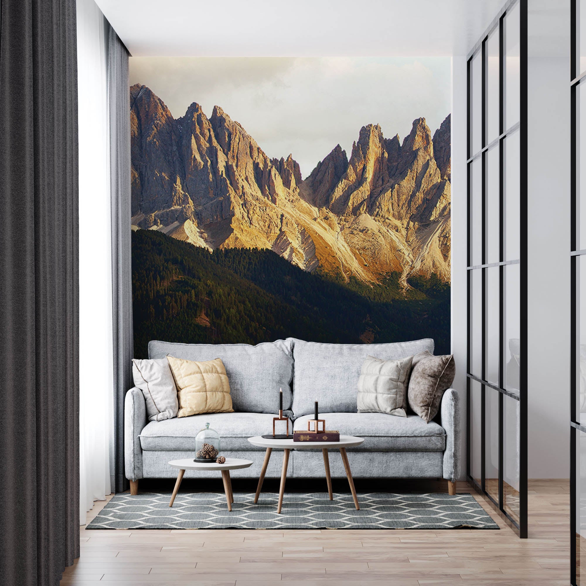 Italiaanse dolomieten  - LW00141 Fotobehang