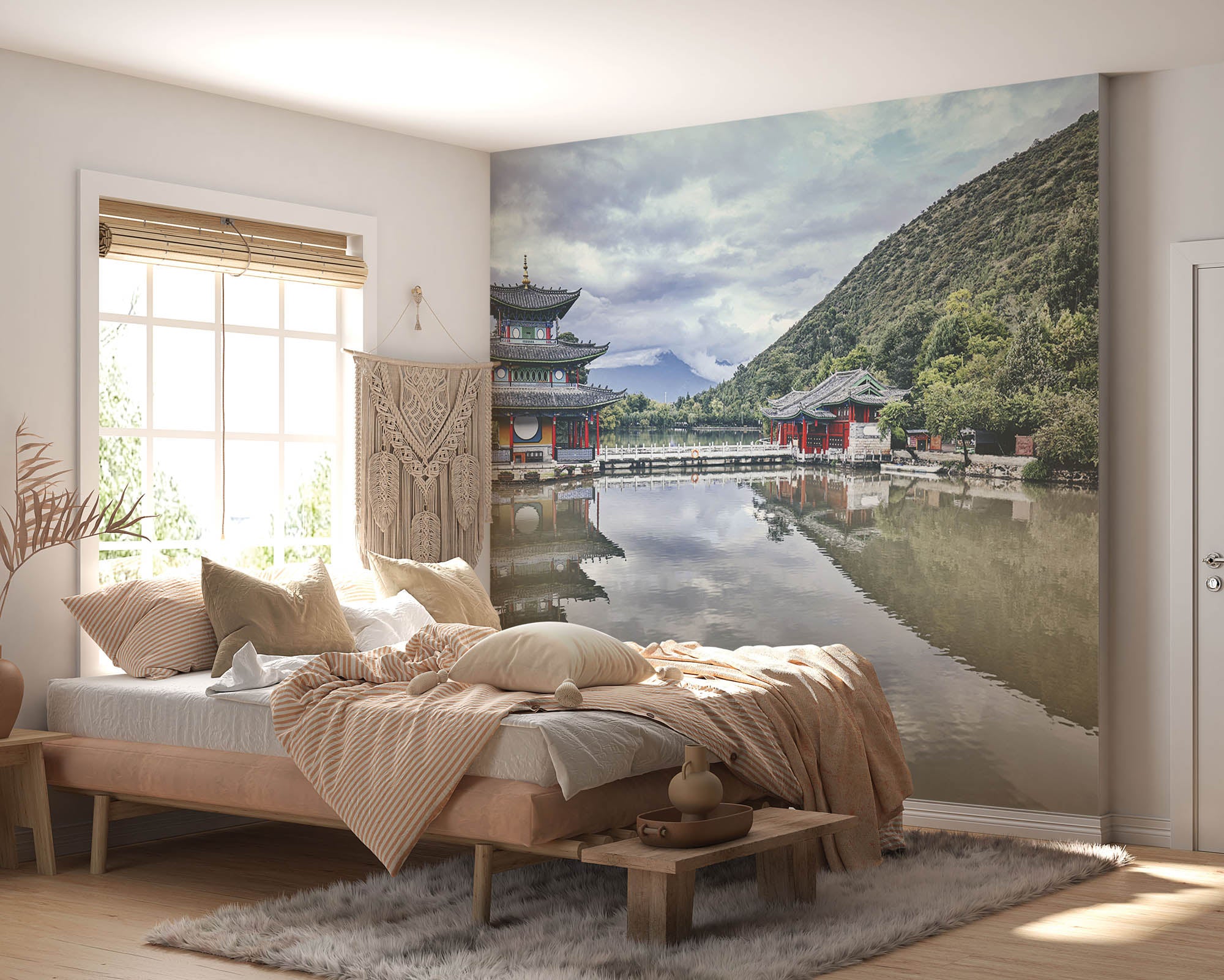 Jade Spring Park China - LW00090 Fotobehang