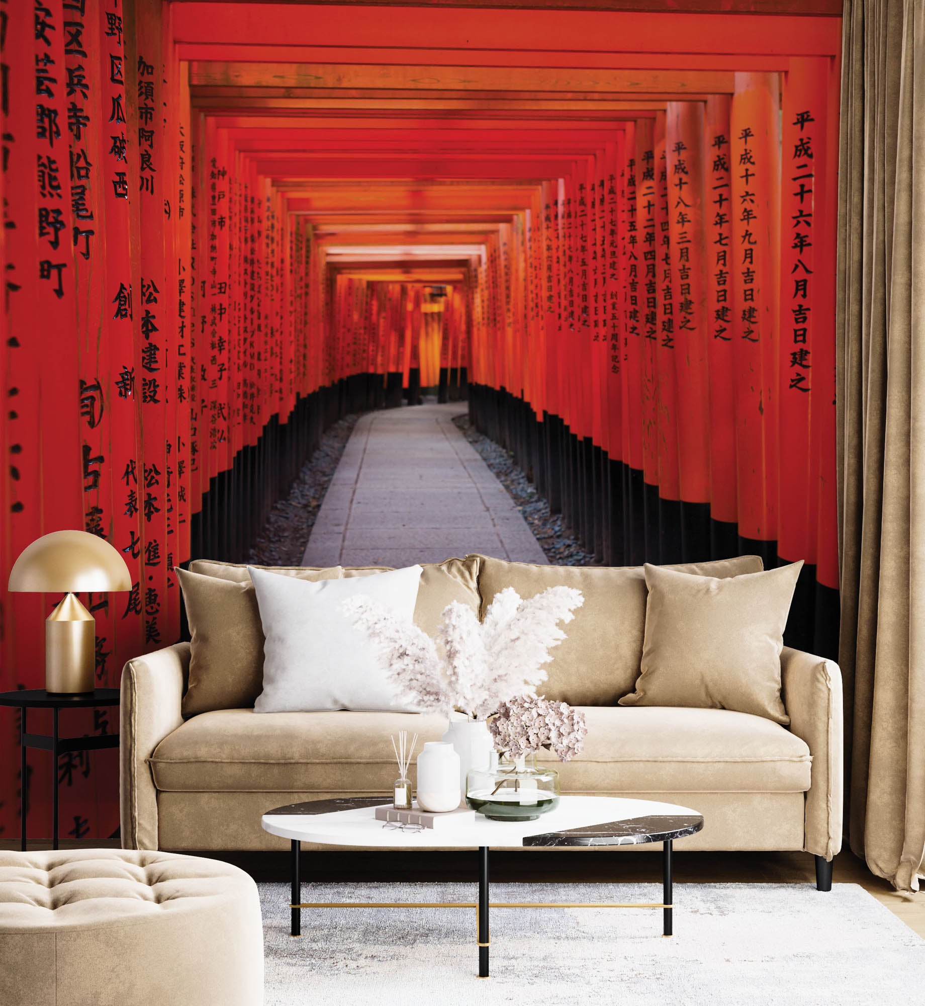 Japanse poort- LW00032 Fotobehang