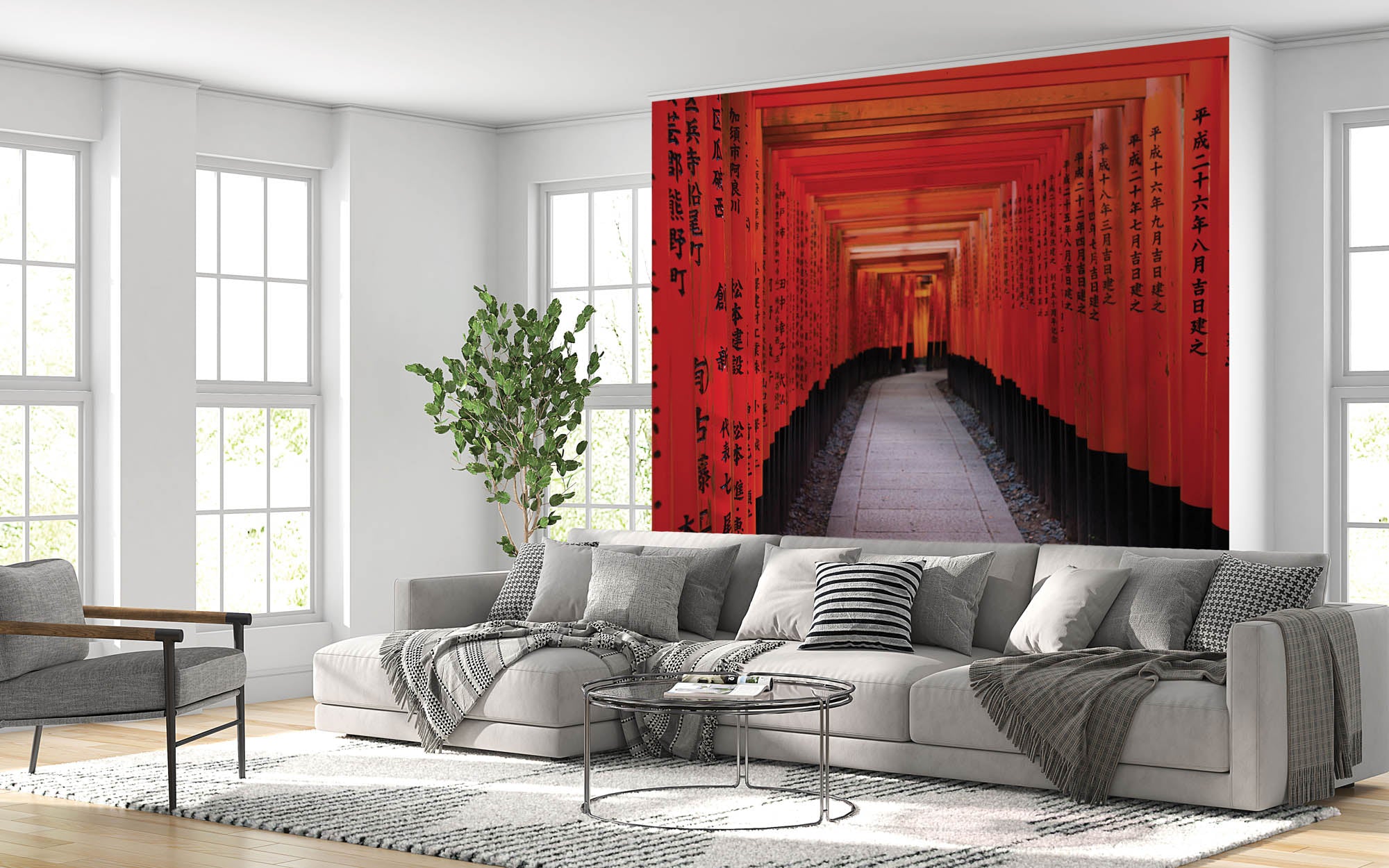 Japanse poort- LW00032 Fotobehang