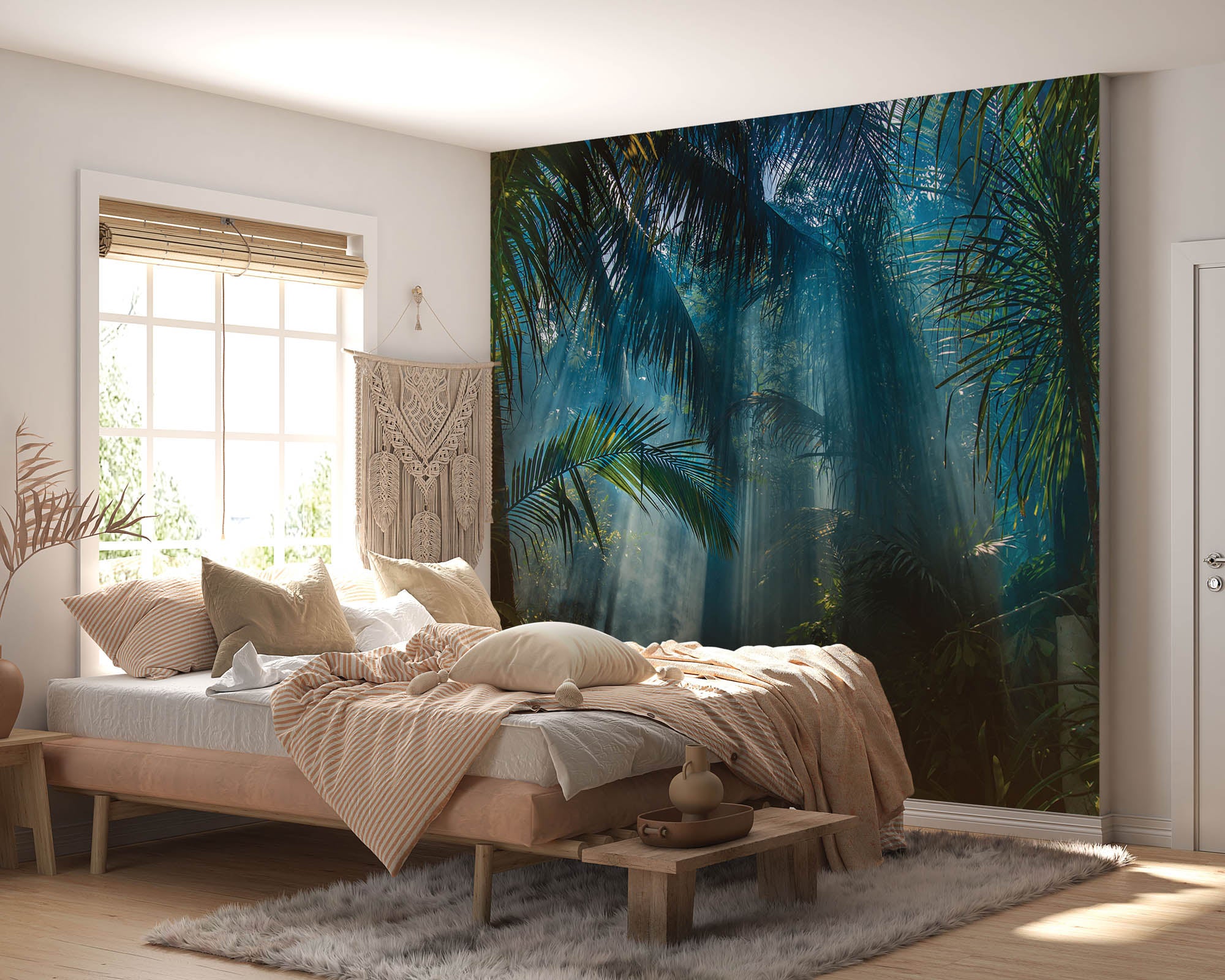 Jungle in ochtendlicht - LW00286 Fotobehang