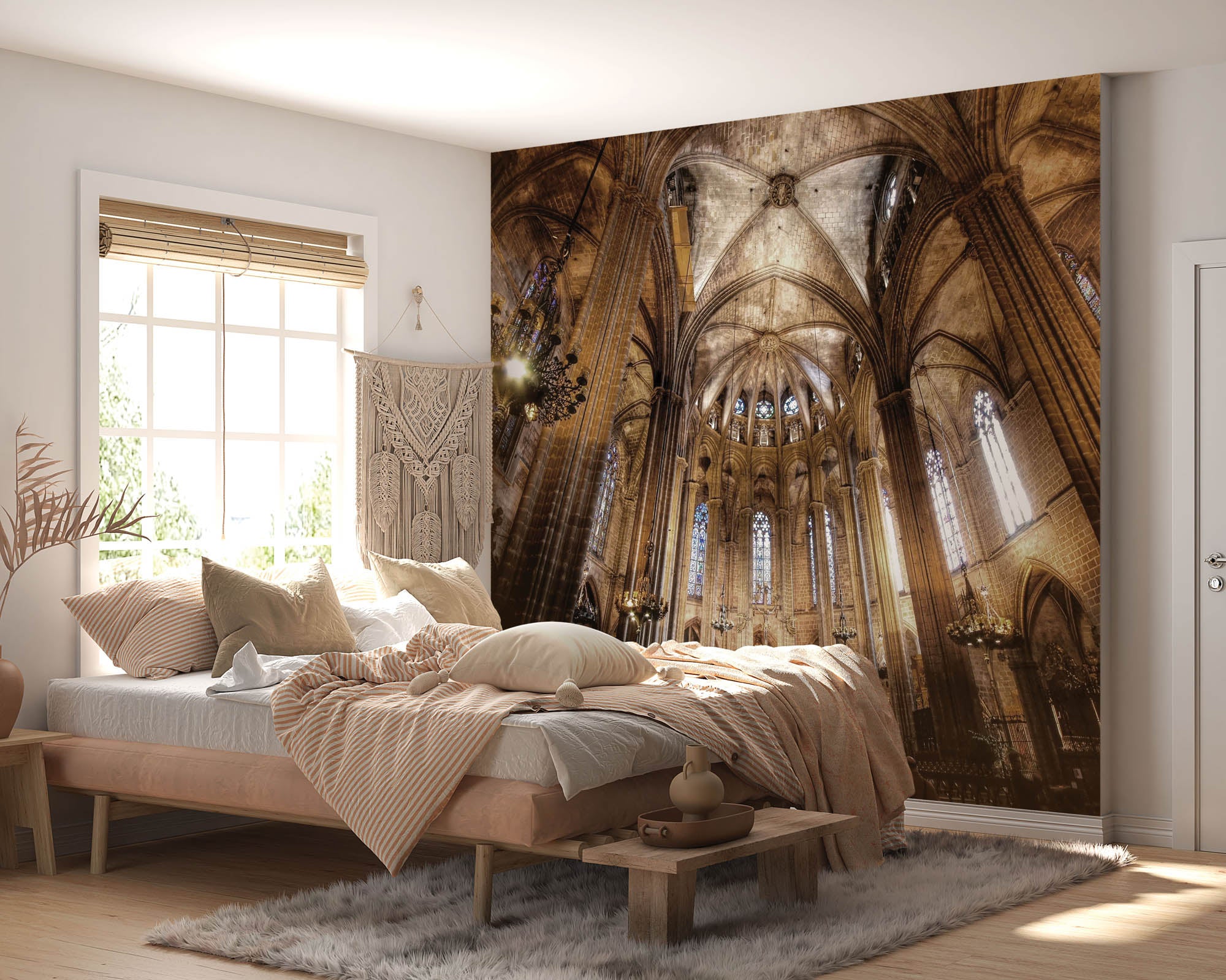 Kathedraal Santa Eulalia- LW00005 Fotobehang