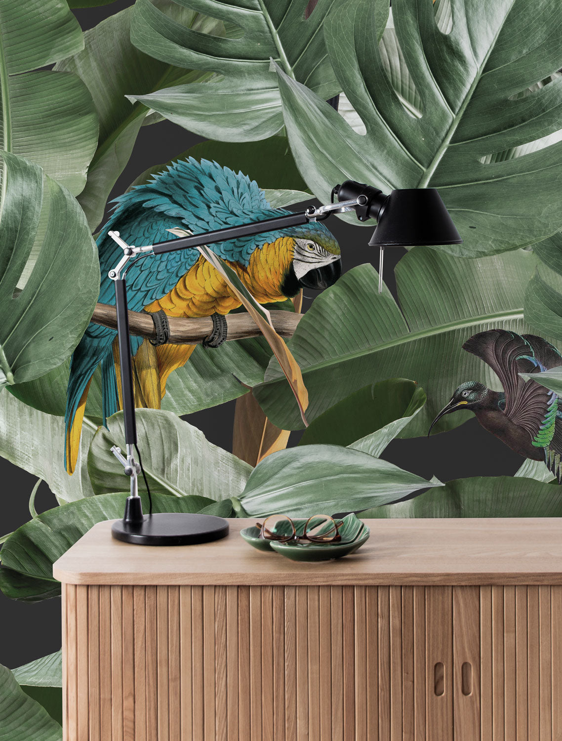KEK Amsterdam Botanical Birds WP-579 Behang
