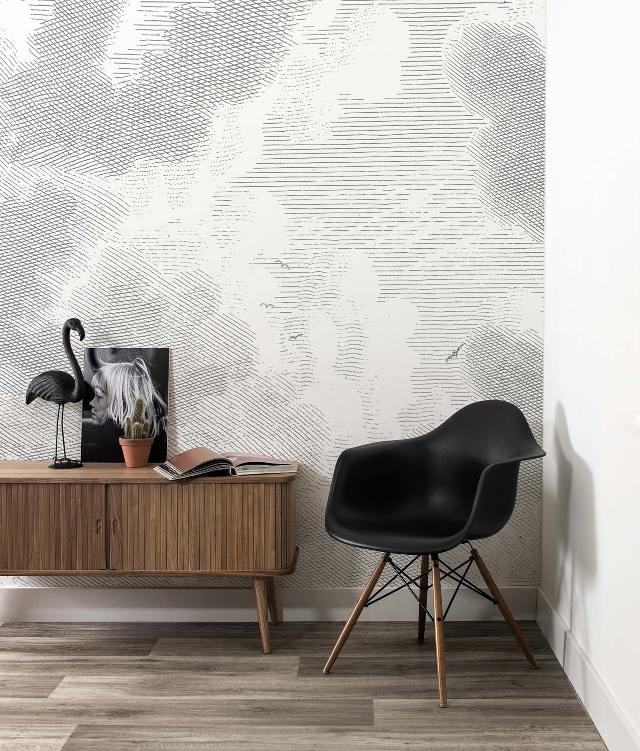 KEK Amsterdam Engraved Clouds WP-651 - 8 Sheets