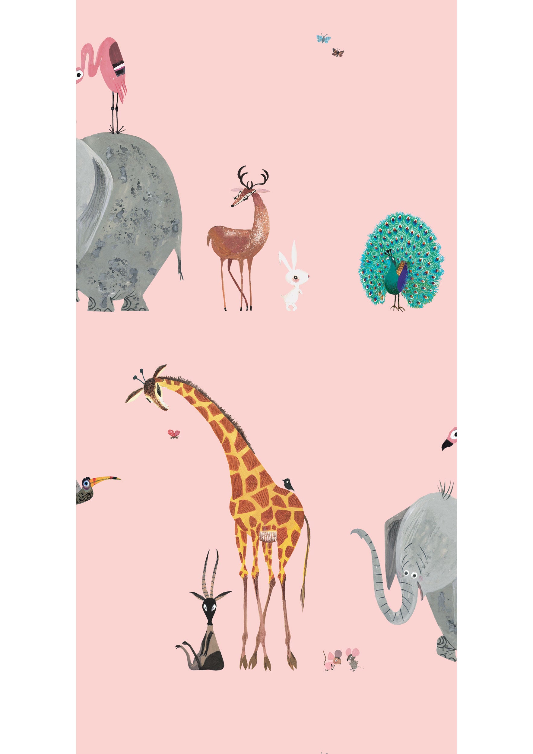 KEK Amsterdam Fiep Westendorp Animal Mix WP-132 Behang