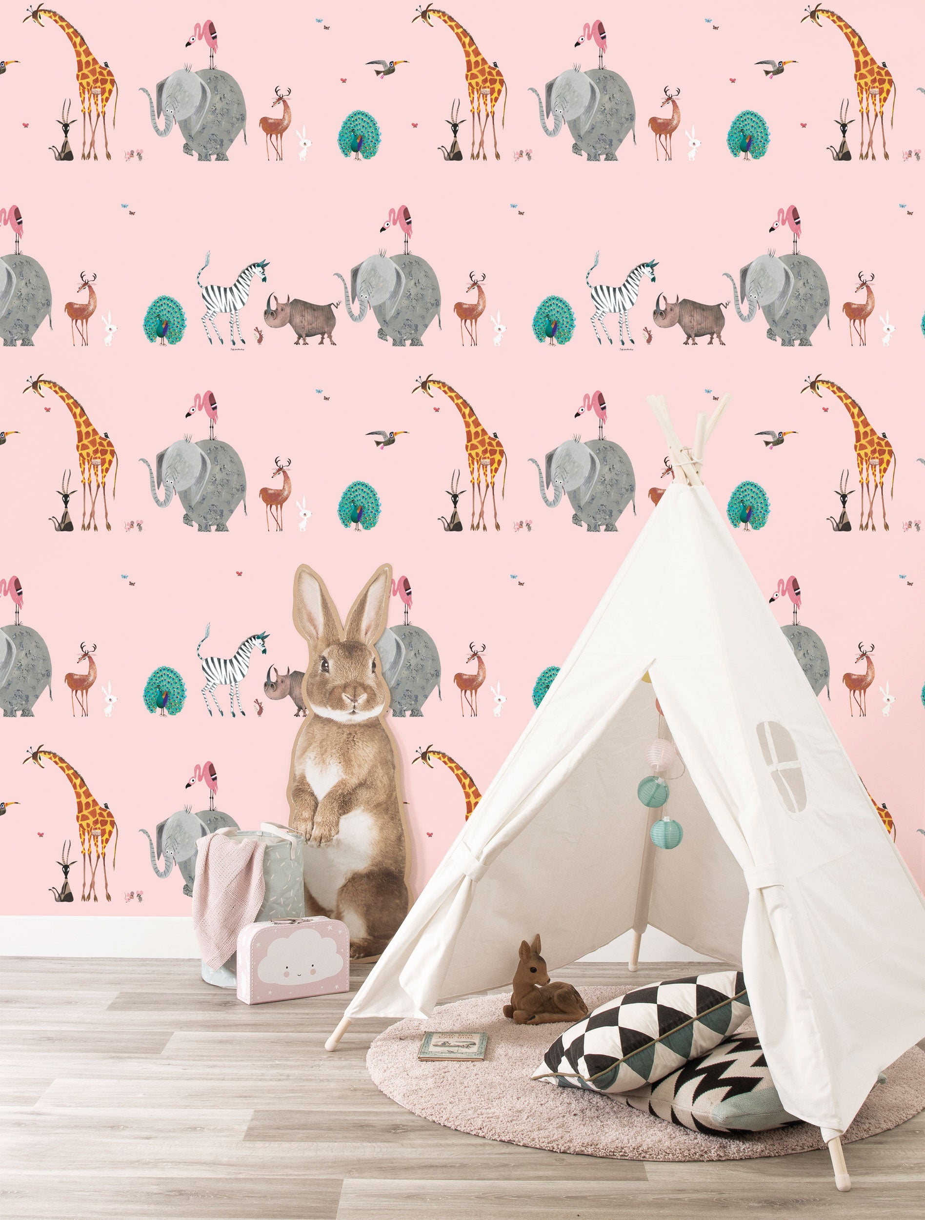 KEK Amsterdam Fiep Westendorp Animal Mix WP-132 Behang
