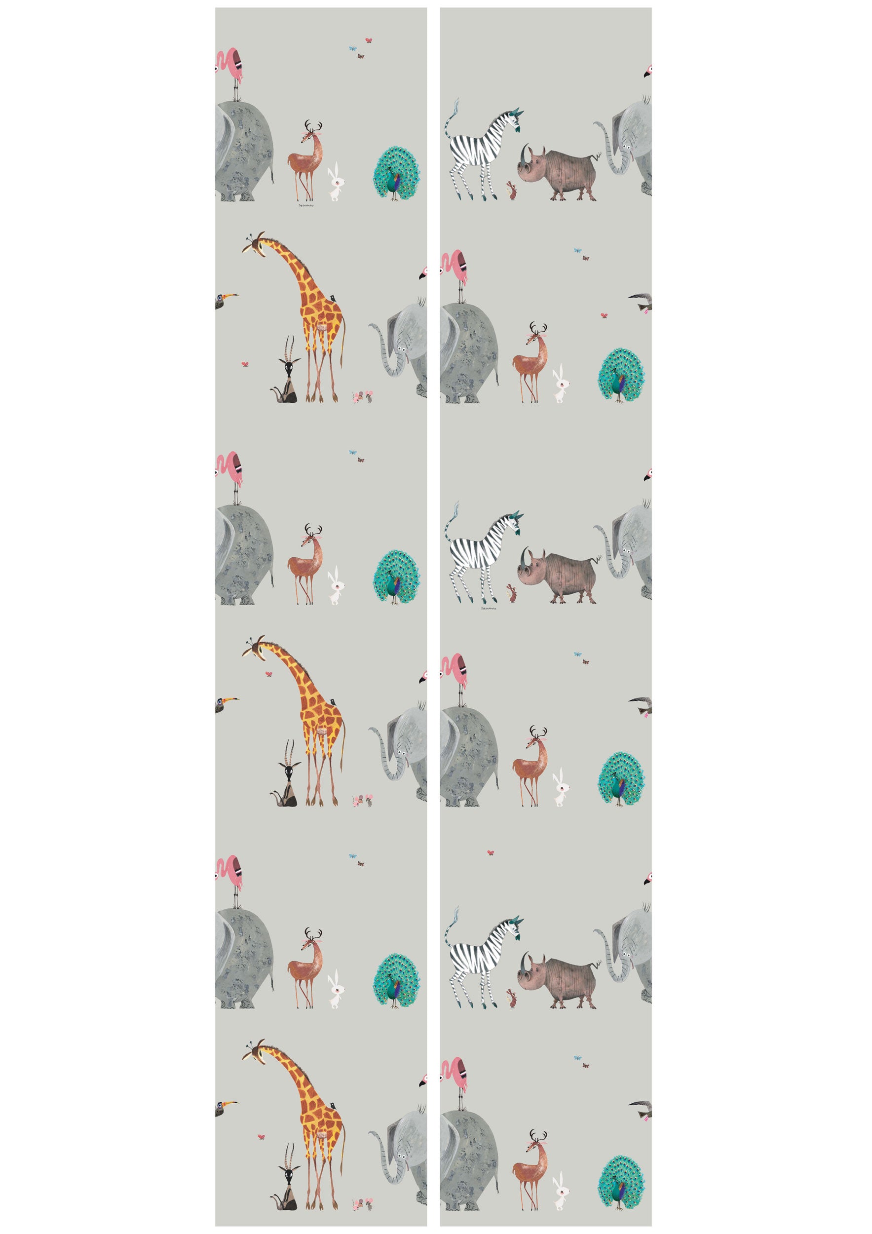 KEK Amsterdam Fiep Westendorp Animal Mix WP-133 Behang