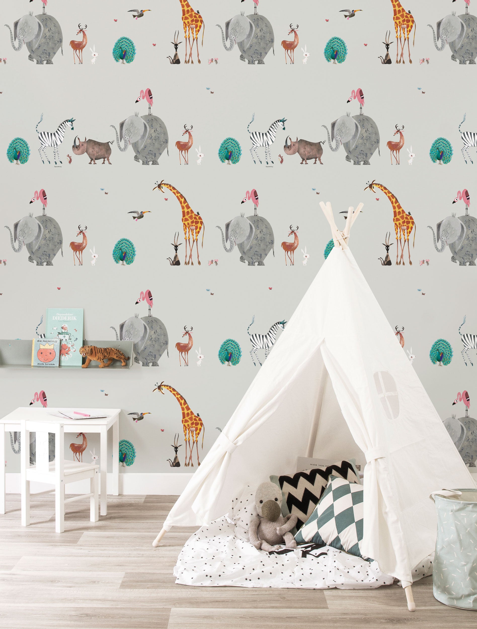 KEK Amsterdam Fiep Westendorp Animal Mix WP-133 Behang