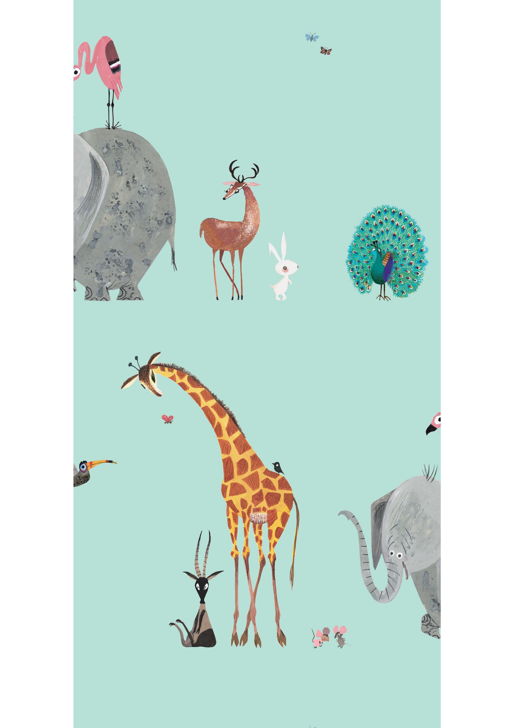KEK Amsterdam Fiep Westendorp Animal Mix WP-134 Behang