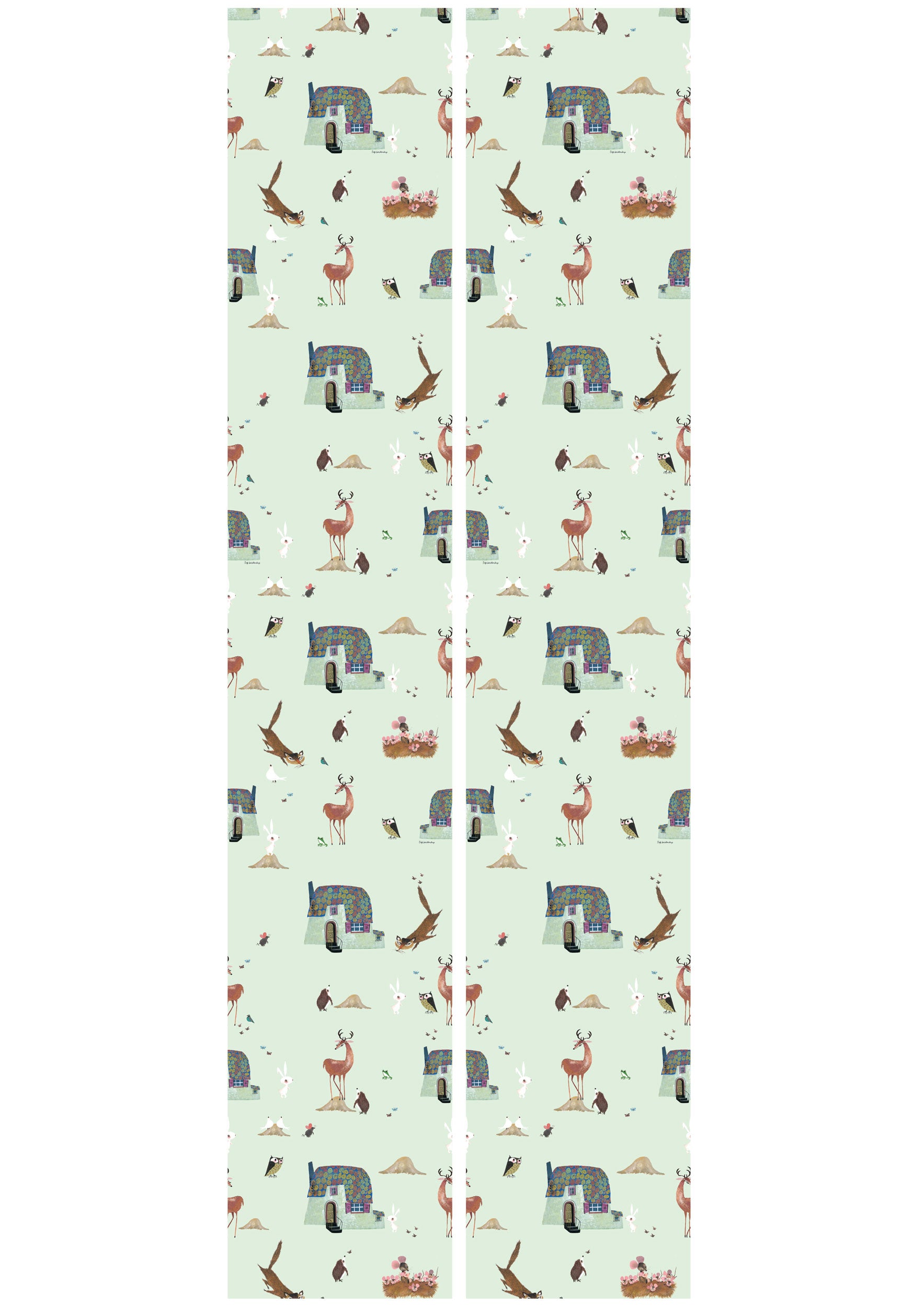 KEK Amsterdam Fiep Westendorp Forest Animals WP-101 Behang