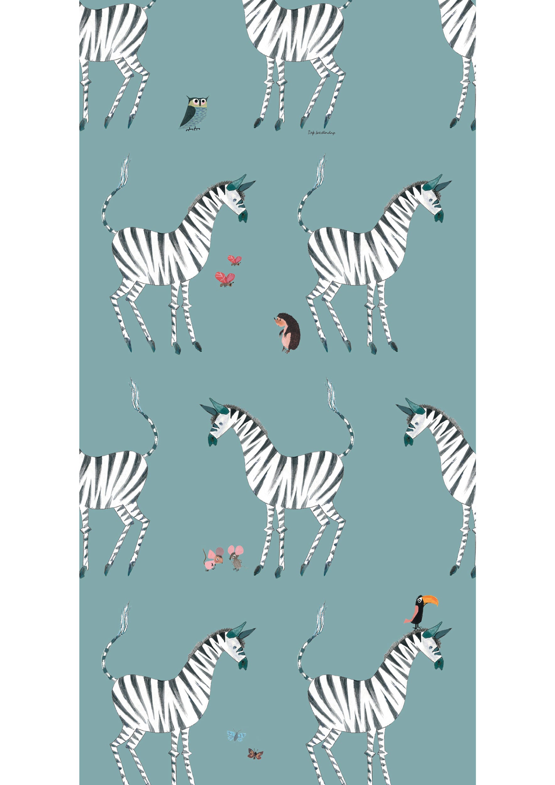KEK Amsterdam Fiep Westendorp Zebra WP-127 Behang