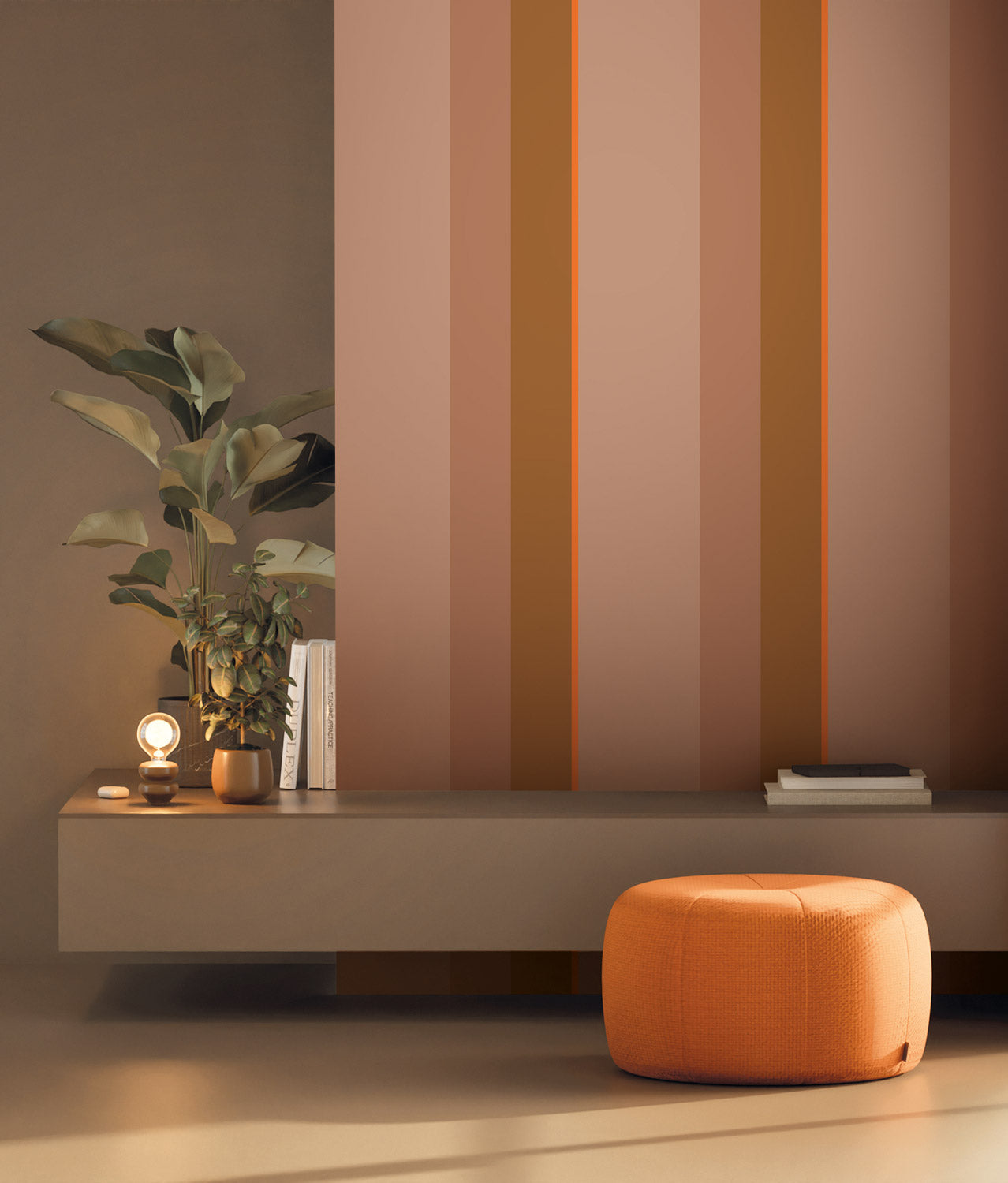 KEK Amsterdam Frans Uyterlinde Bold Stripes FU-002 Behang