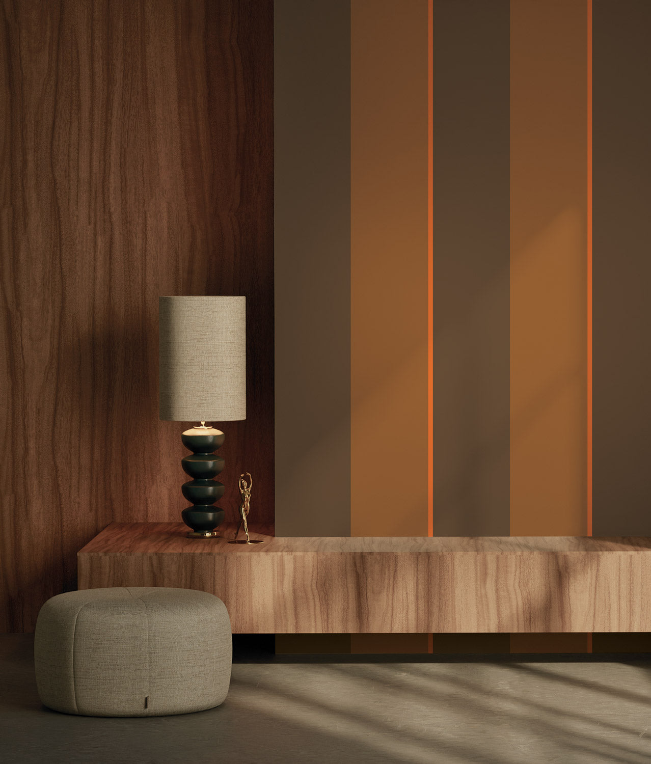 KEK Amsterdam Frans Uyterlinde Bold Stripes FU-003 Behang