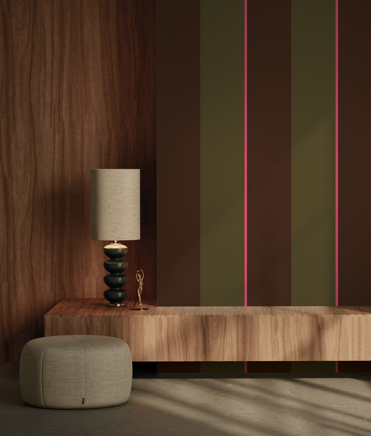 KEK Amsterdam Frans Uyterlinde Bold Stripes FU-009 Behang