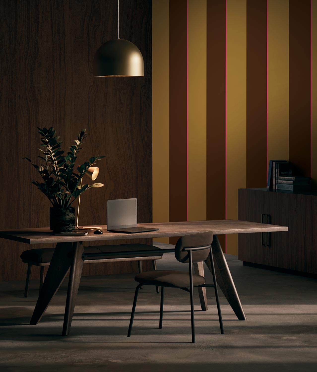 KEK Amsterdam Frans Uyterlinde Bold Stripes FU-015 Behang