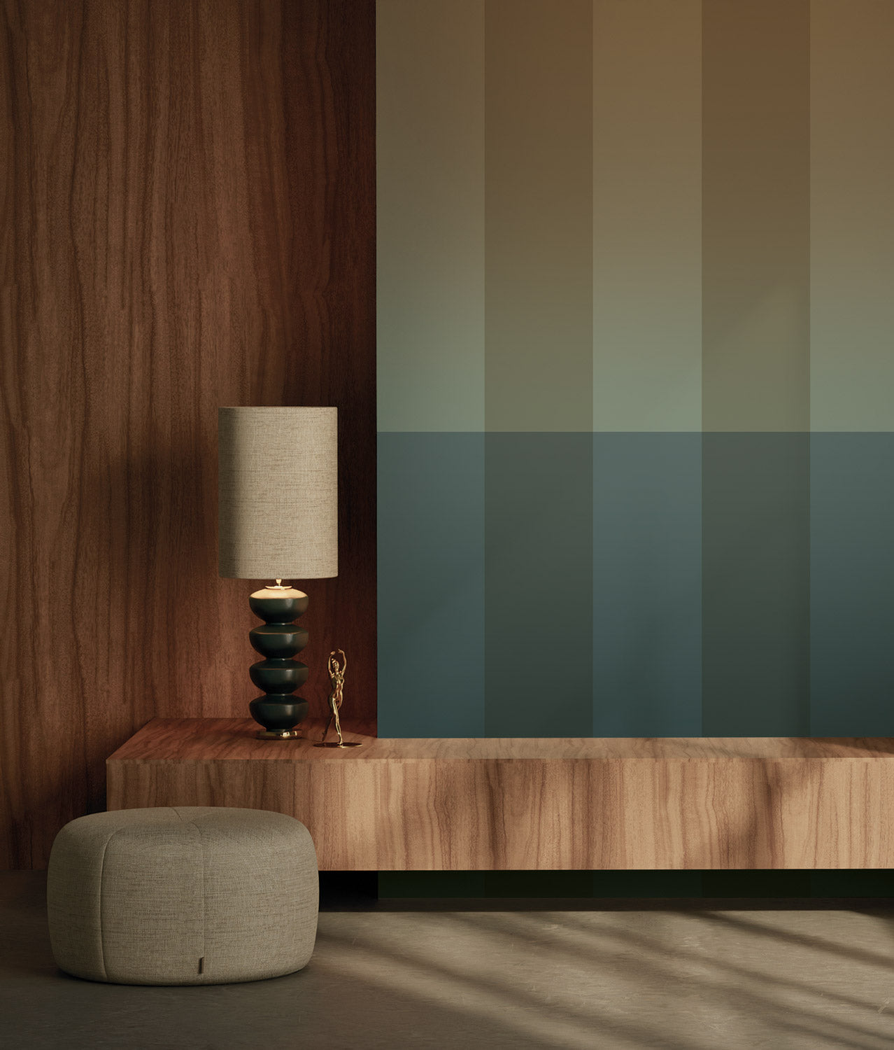 KEK Amsterdam Frans Uyterlinde Gradient Stripes FU-016 Behang