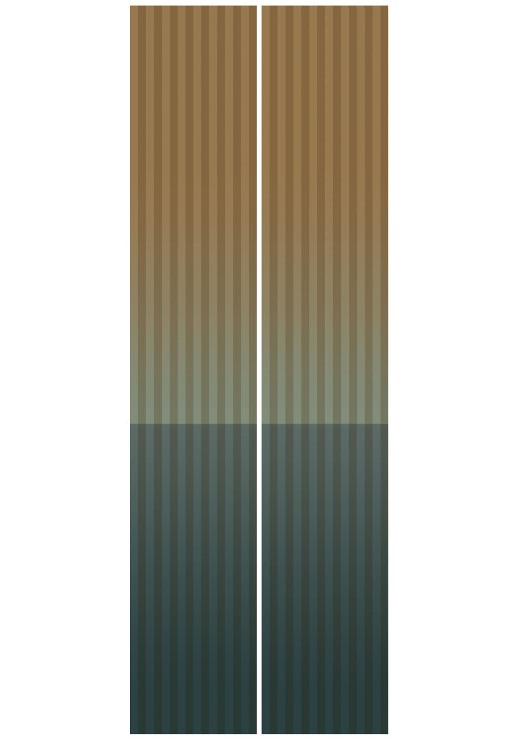 KEK Amsterdam Frans Uyterlinde Gradient Stripes FU-018 Behang