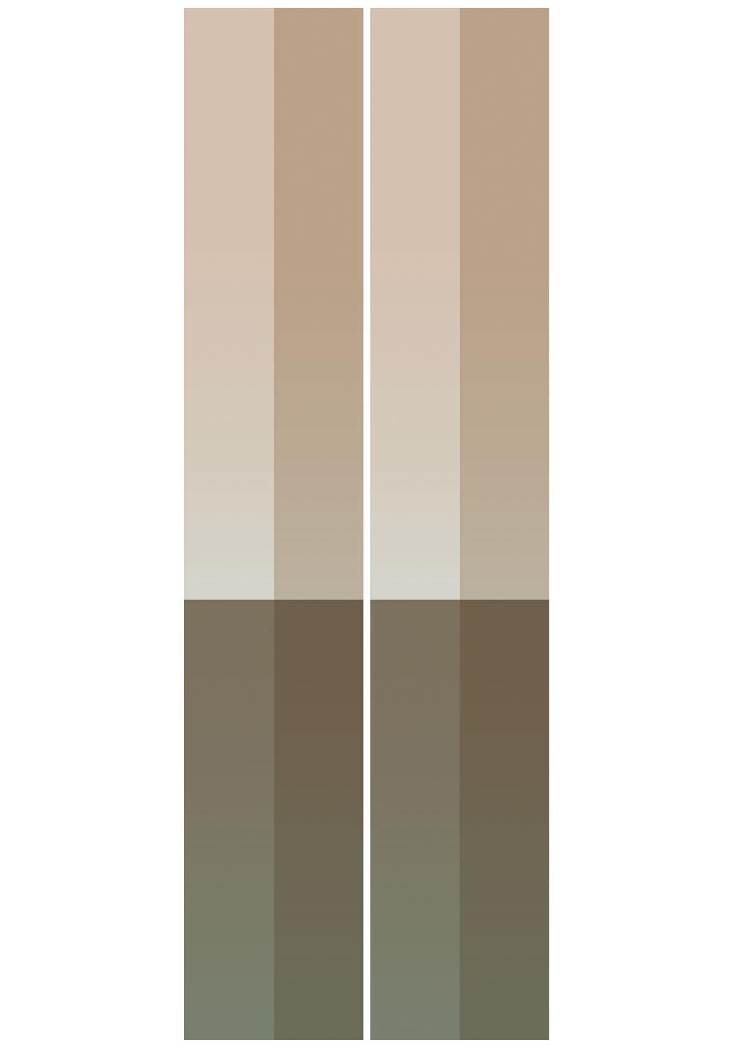 KEK Amsterdam Frans Uyterlinde Gradient Stripes FU-021 Behang
