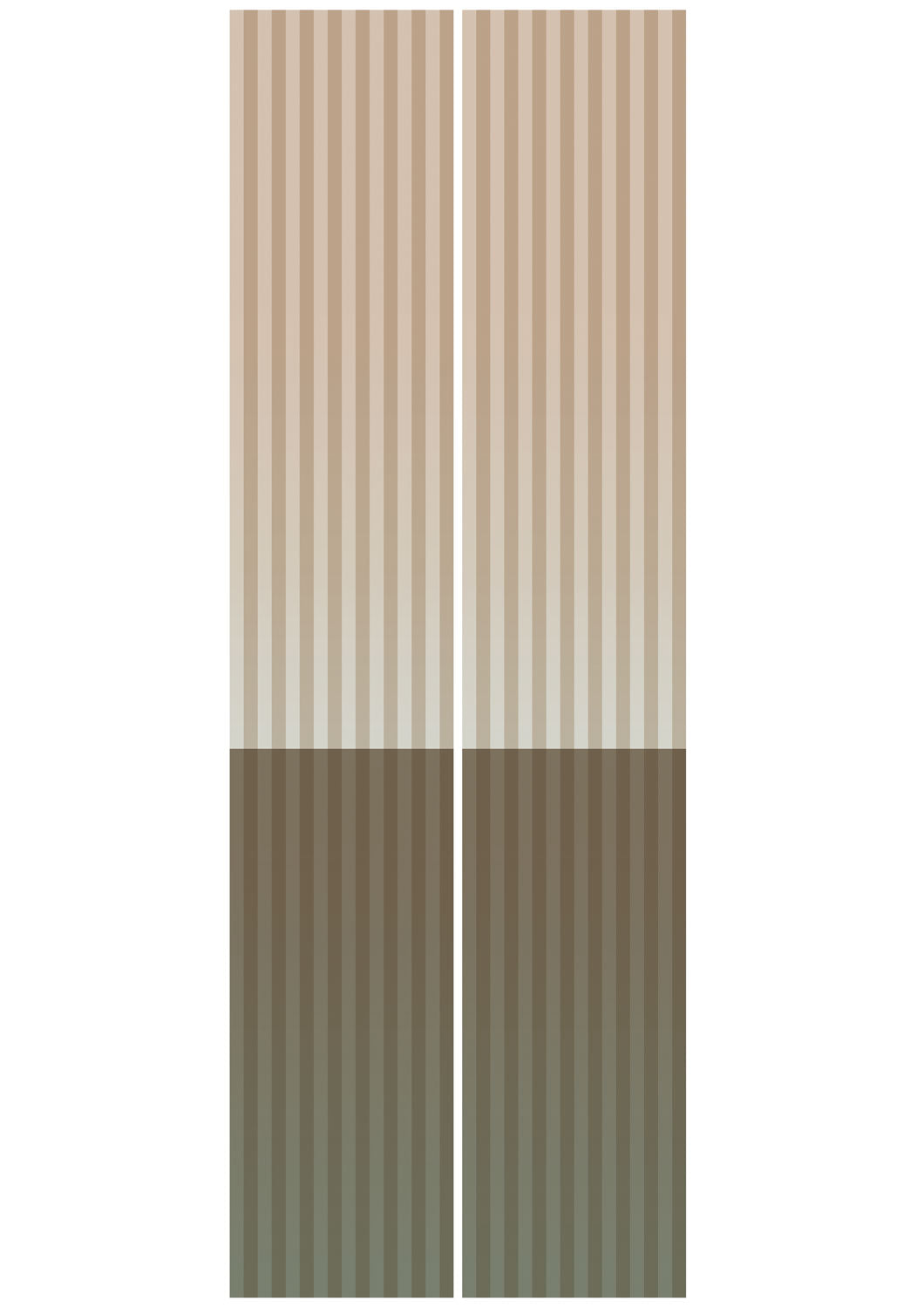 KEK Amsterdam Frans Uyterlinde Gradient Stripes FU-023 Behang