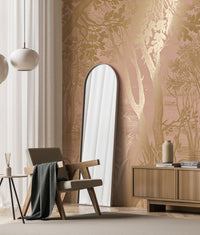KEK Amsterdam Gold Metallic Engraved Landscapes MW-097 - 8 Sheets
