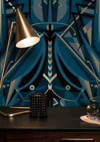 KEK Amsterdam Gold Metallic Grasshopper Blauw MW-004