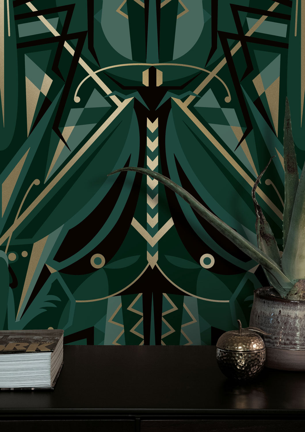 KEK Amsterdam Gold Metallic Grasshopper Groen MW-005