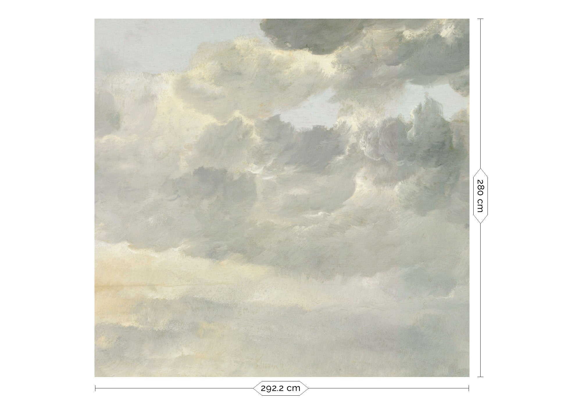 KEK Amsterdam Golden Age Clouds WP-216 - 6 Sheets Behang