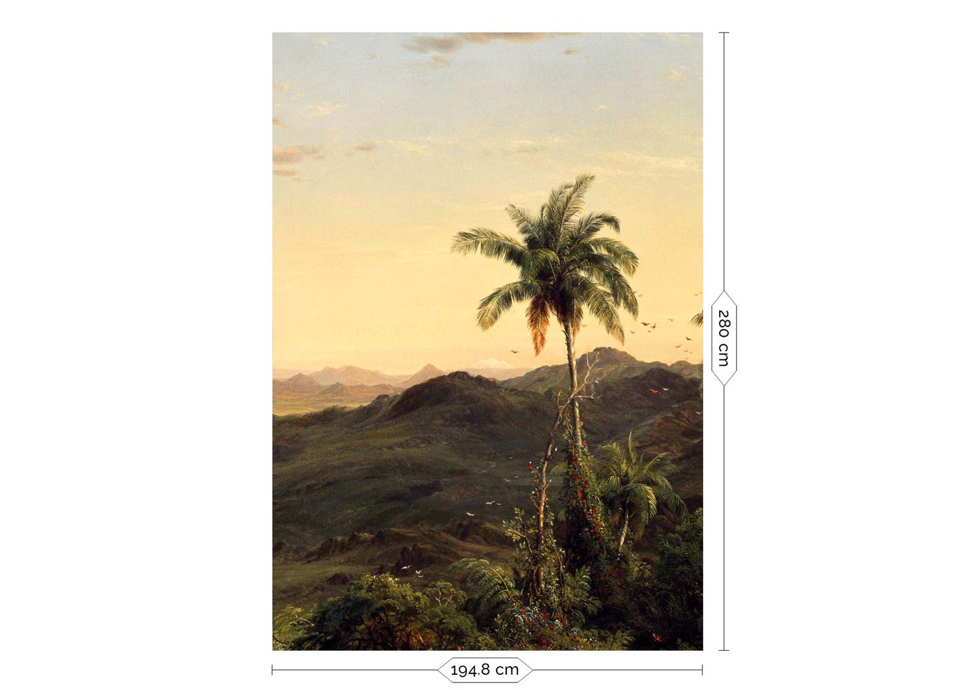KEK Amsterdam Golden Age Landscapes WP-382 - 4 Sheets Behang