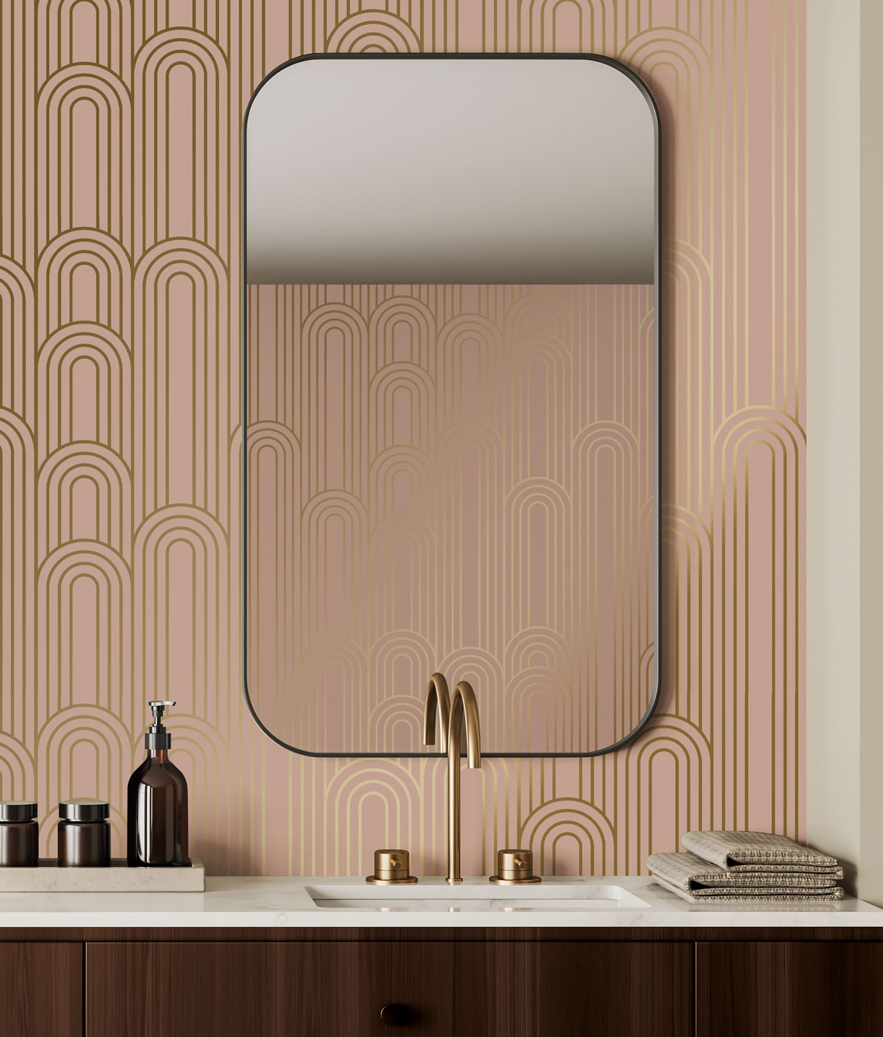 KEK Amsterdam Golden Lines MW-089 Behang