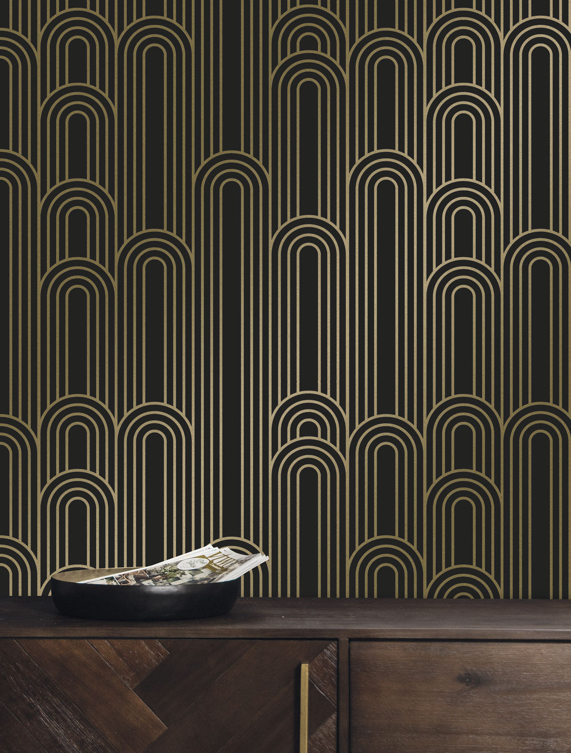 KEK Amsterdam Golden Lines MW-091 Behang