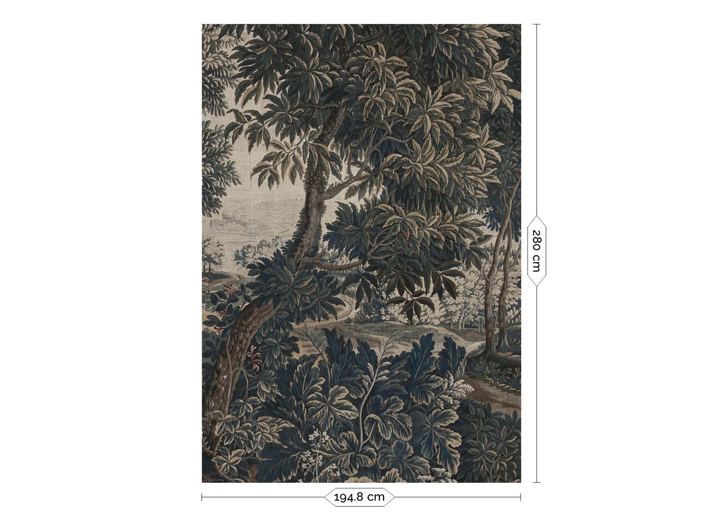 KEK Amsterdam Landscape Tapestries WP-800-R - 4 Sheets Behang