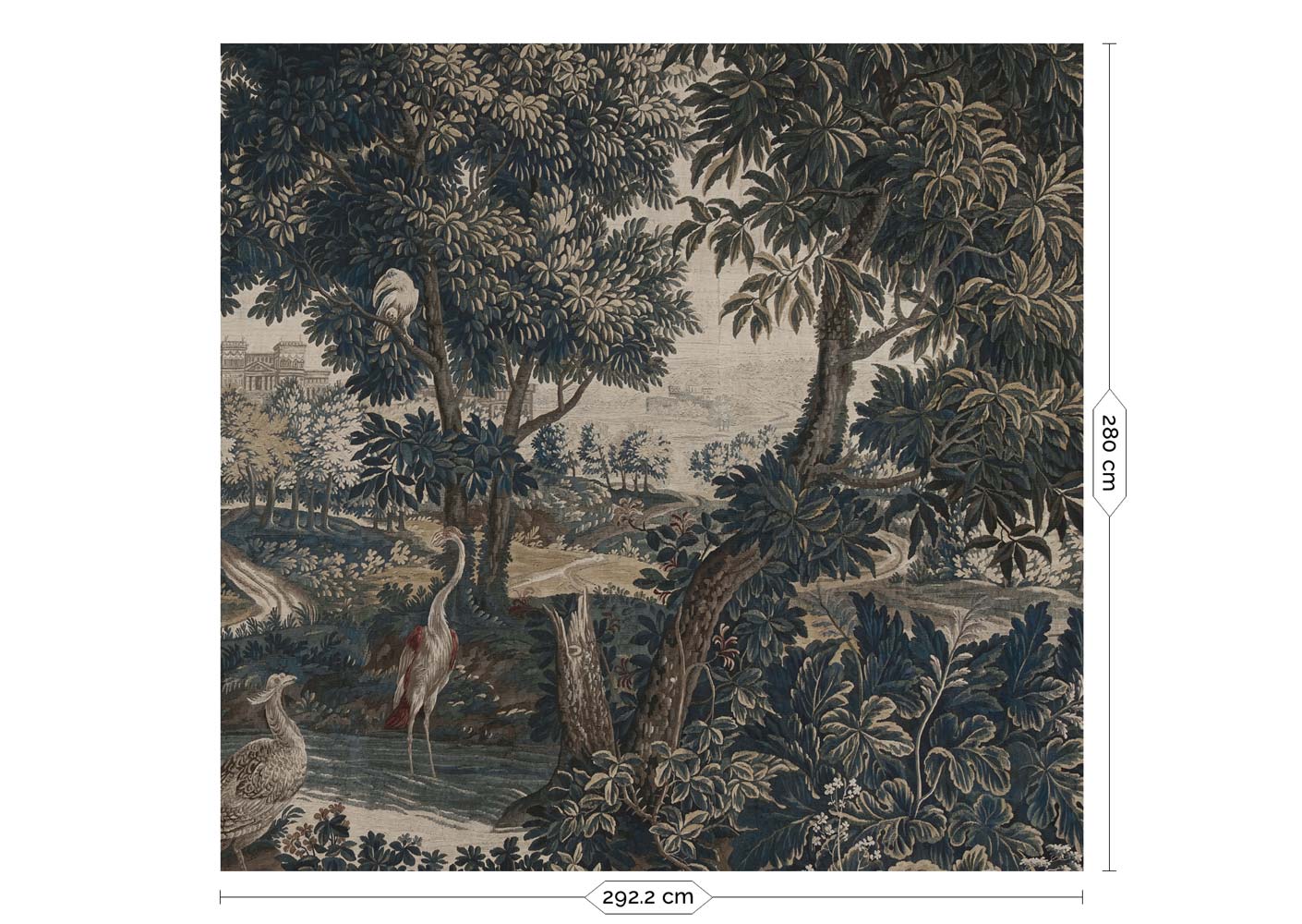 KEK Amsterdam Landscape Tapestries WP-801-R - 6 Sheets Behang