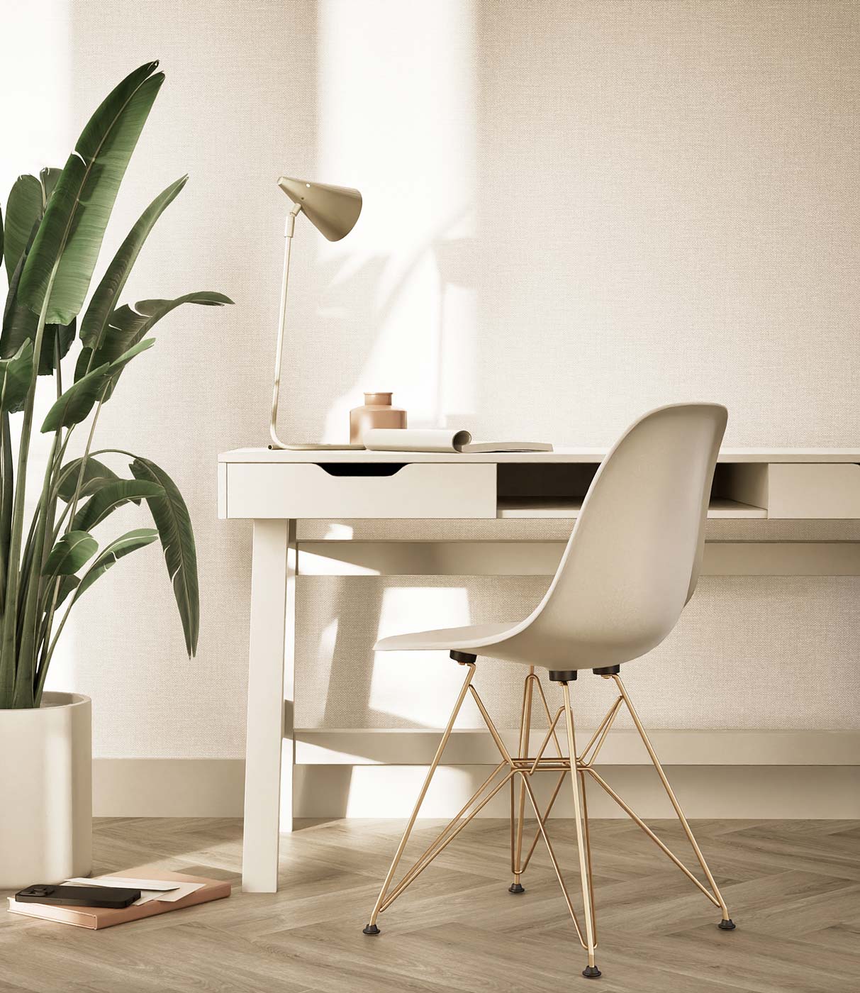 KEK Amsterdam Natural Chique Manhattan SW-008 Behang