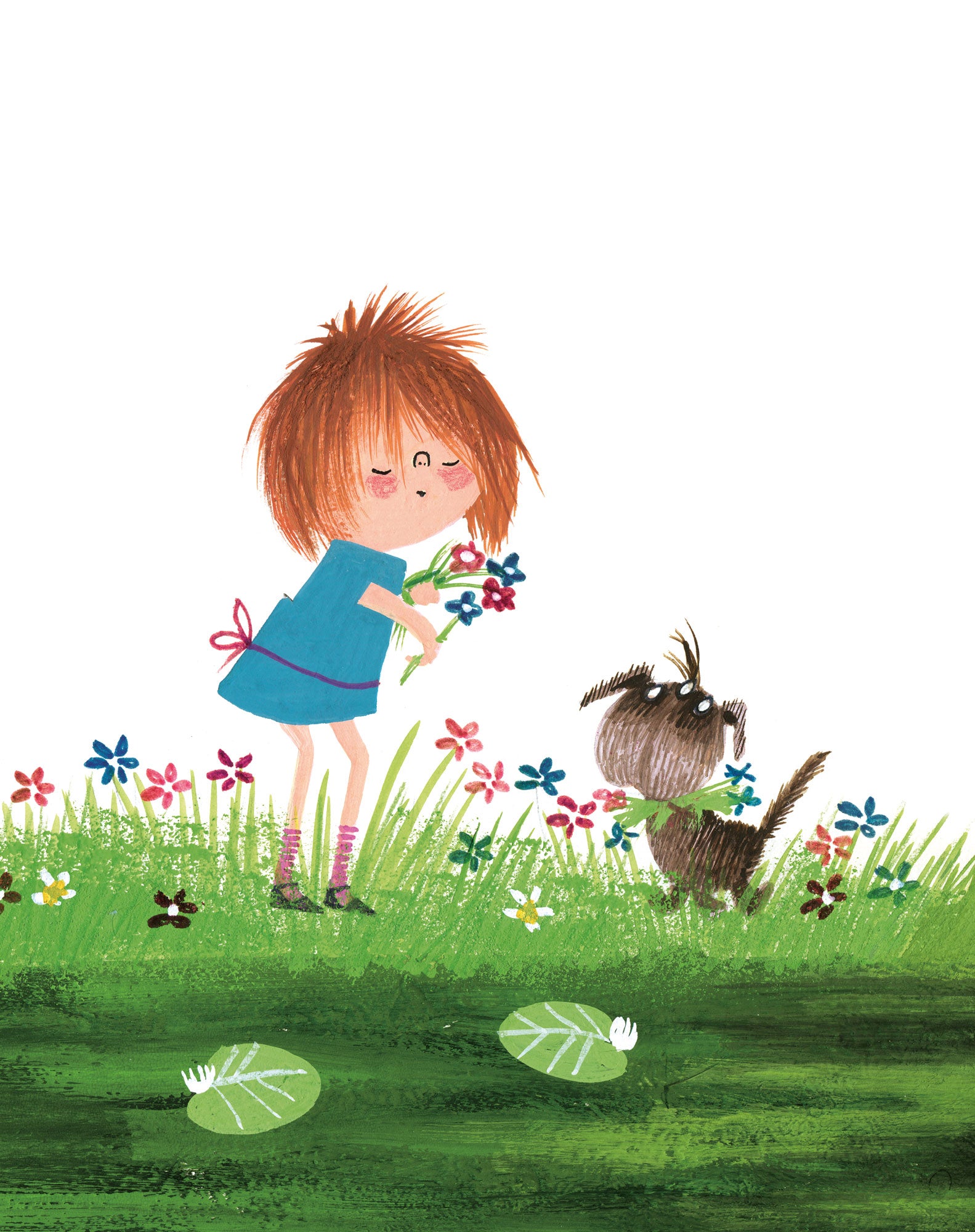 KEK Amsterdam Picking Flowers PA-025 - 3 Sheets
