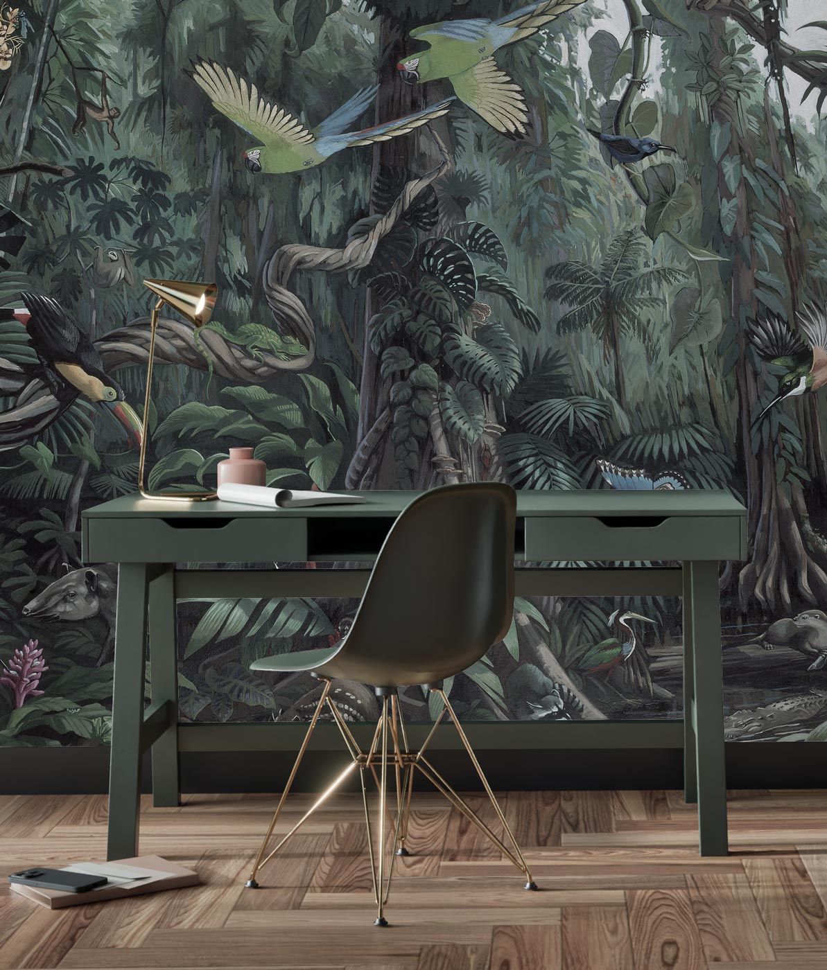 KEK Amsterdam Tropical Landscapes WP-600 - 4 Sheets Behang