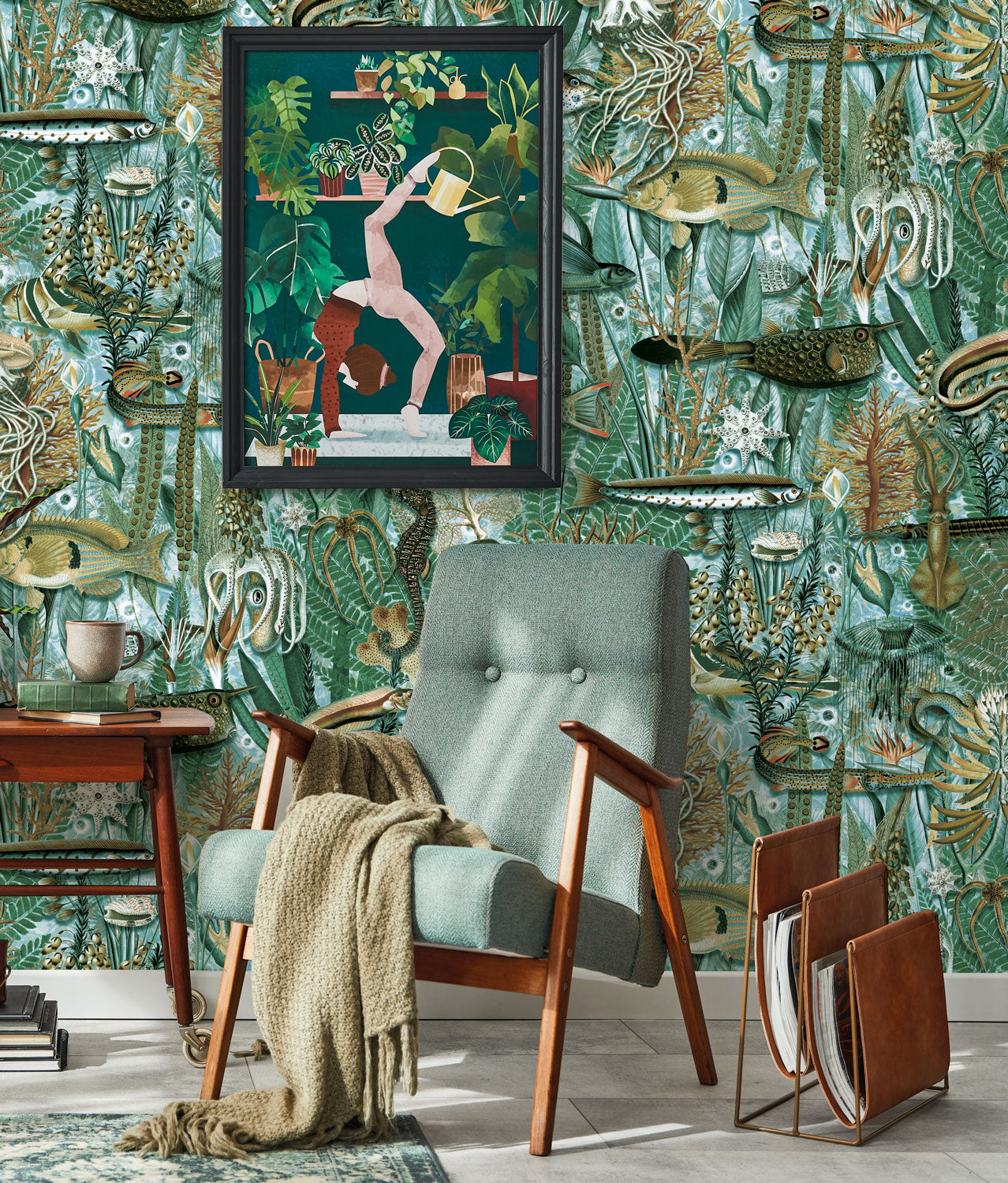 KEK Amsterdam Underwater Jungle WP-688 - 4 Sheets Behang