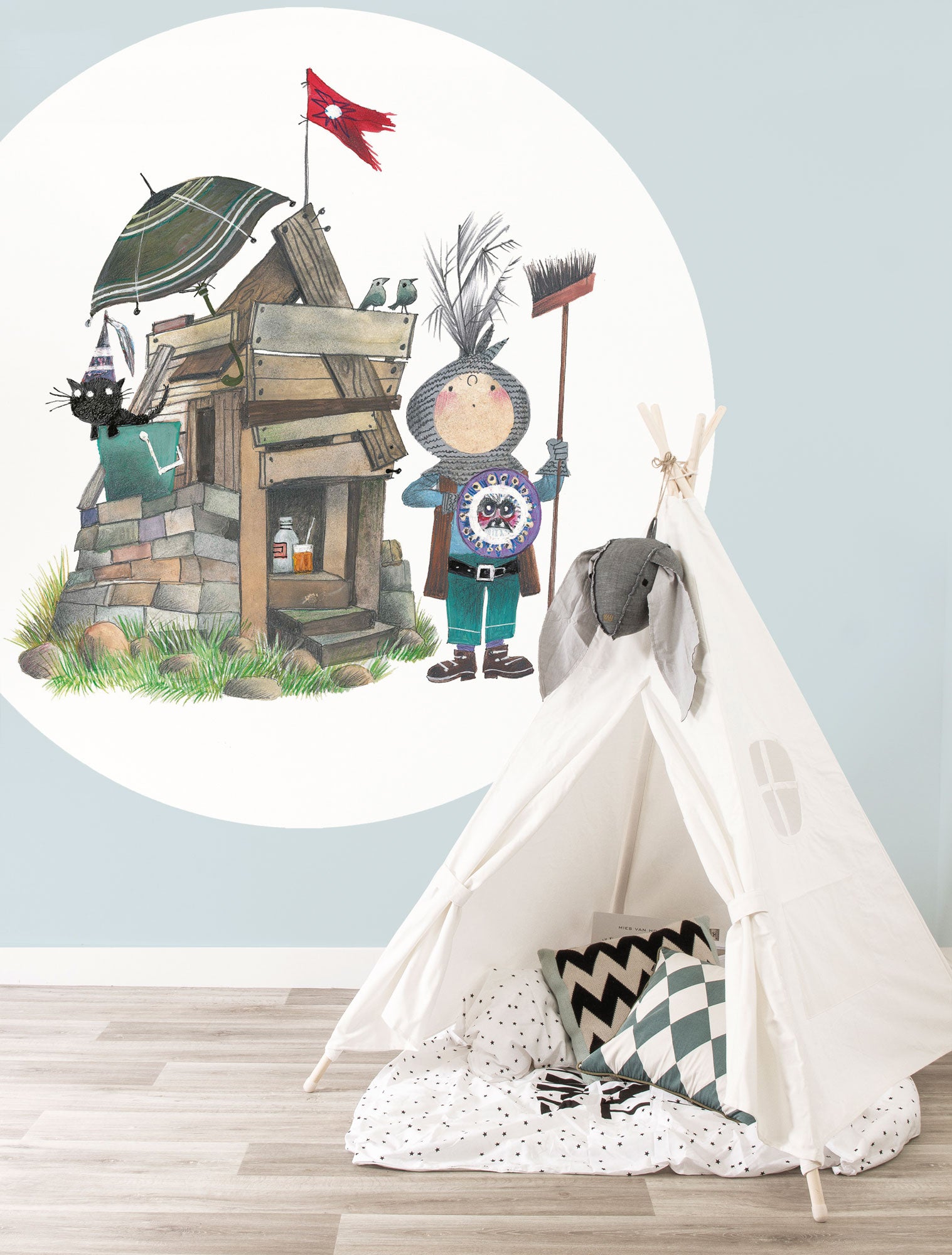 KEK Amsterdam Wallpaper Circle Little Lord CK-034 Behangcirkel