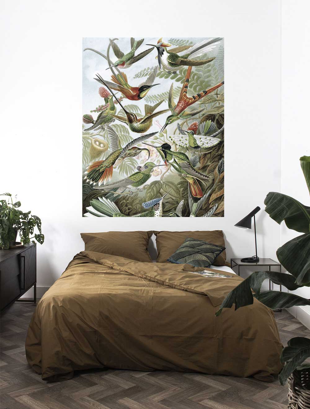 KEK Amsterdam Wallpaper Panel Exotic Birds PA-023 Behang