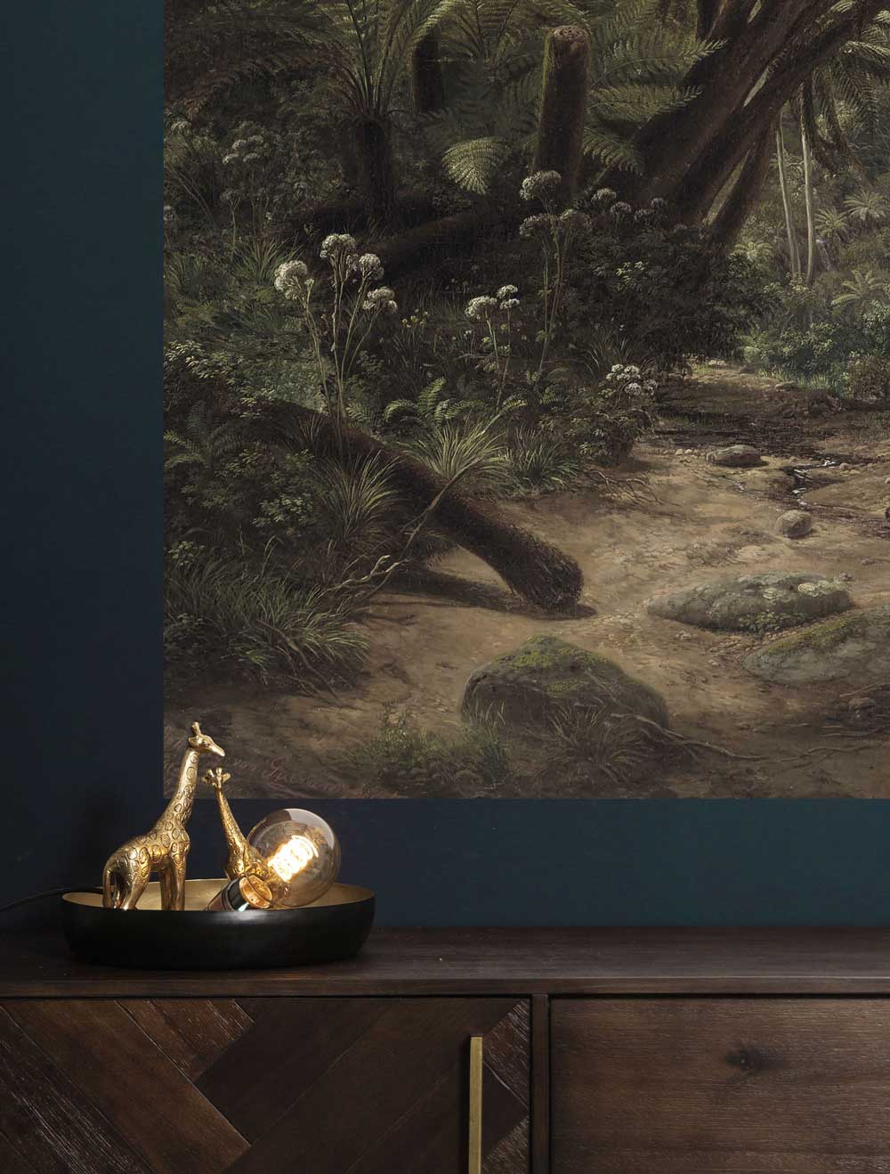 KEK Amsterdam Wallpaper Panel Palm Trees PA-014 Behang