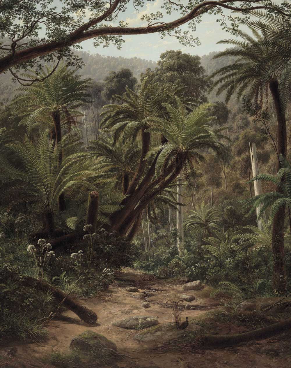 KEK Amsterdam Wallpaper Panel Palm Trees PA-014 Behang