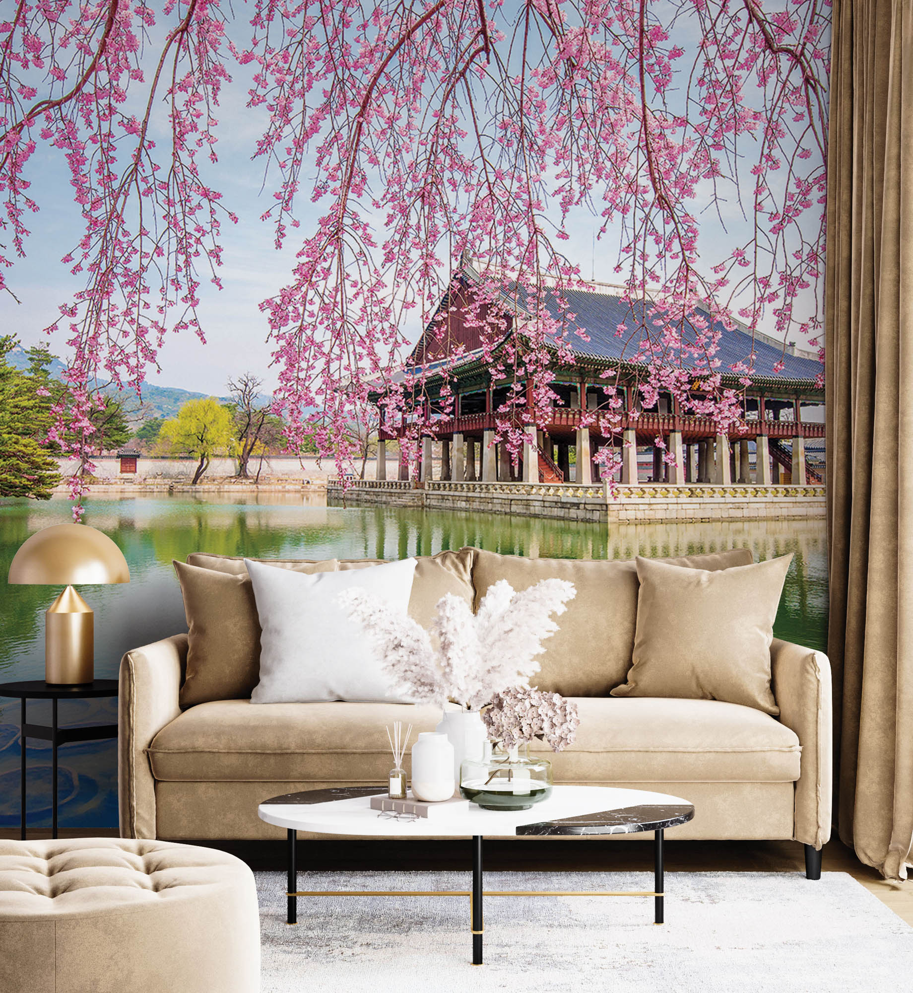 Kersenbloesem - LW00068 Fotobehang