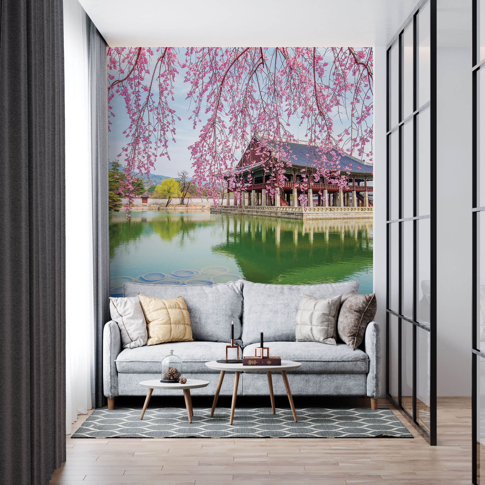 Kersenbloesem - LW00068 Fotobehang