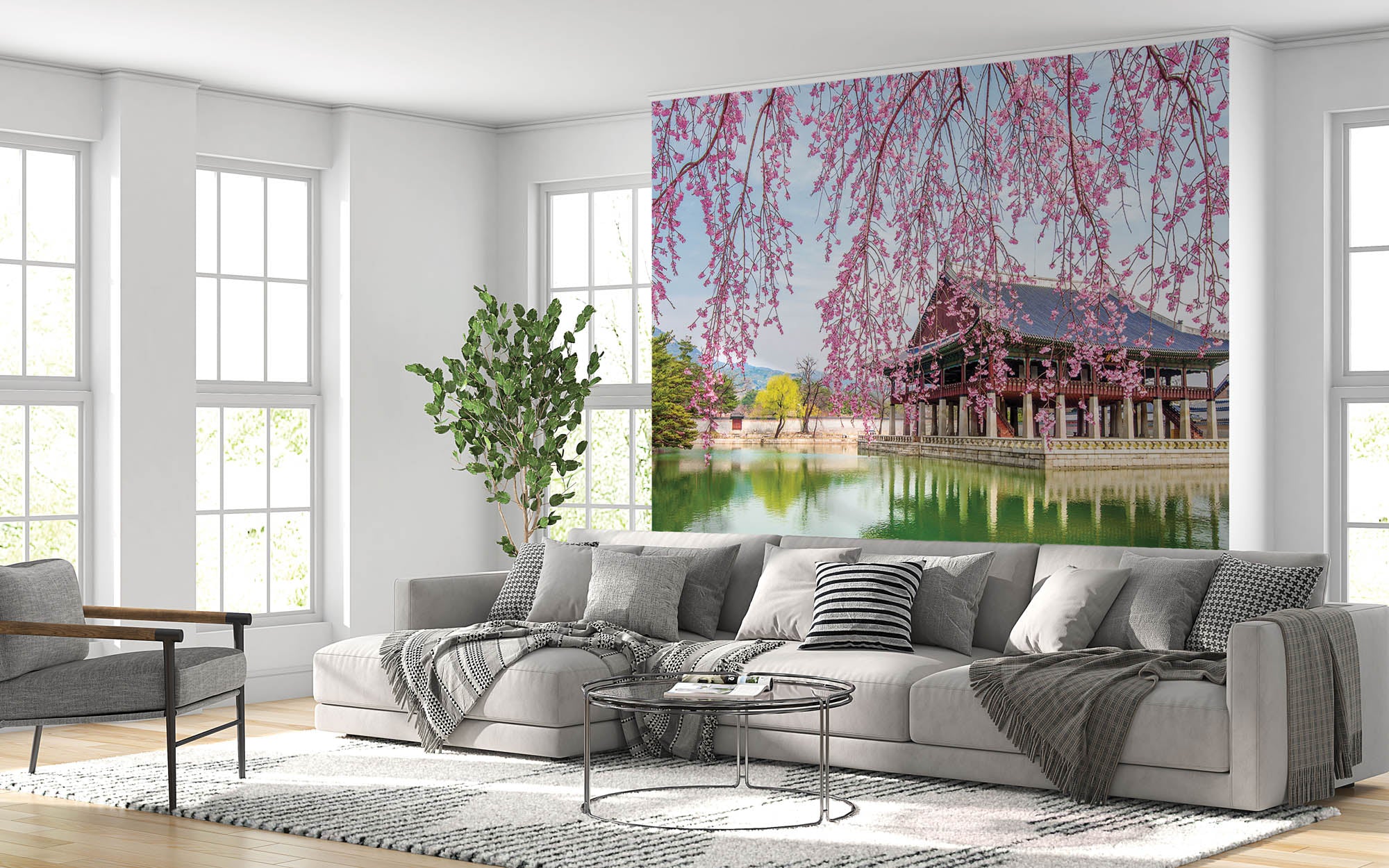 Kersenbloesem - LW00068 Fotobehang