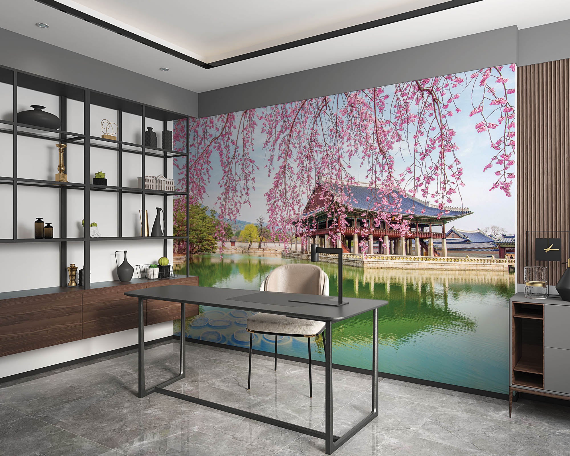 Kersenbloesem - LW00068 Fotobehang