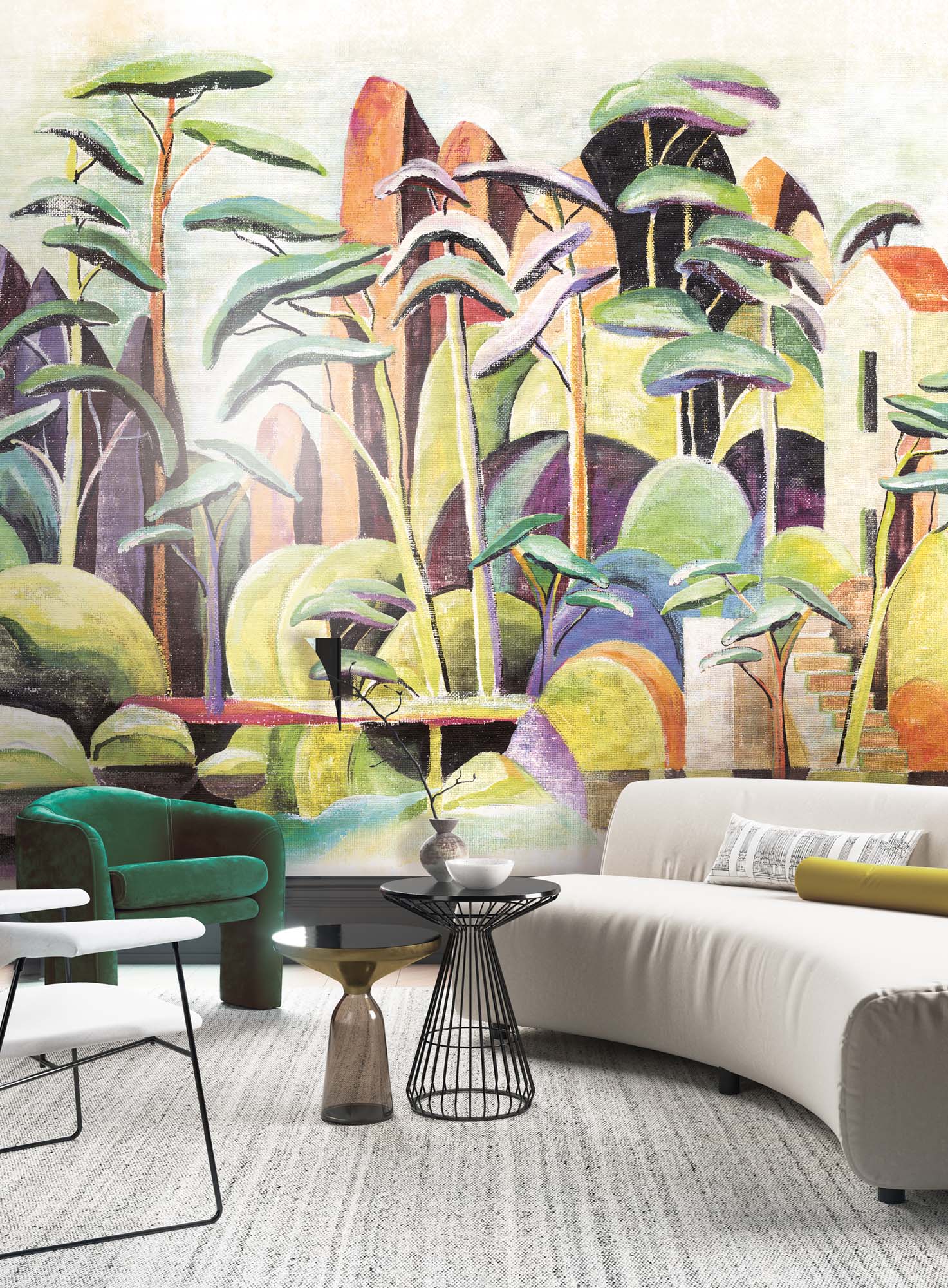 Khrôma Aquila Limone Bronze ILA301 Behang