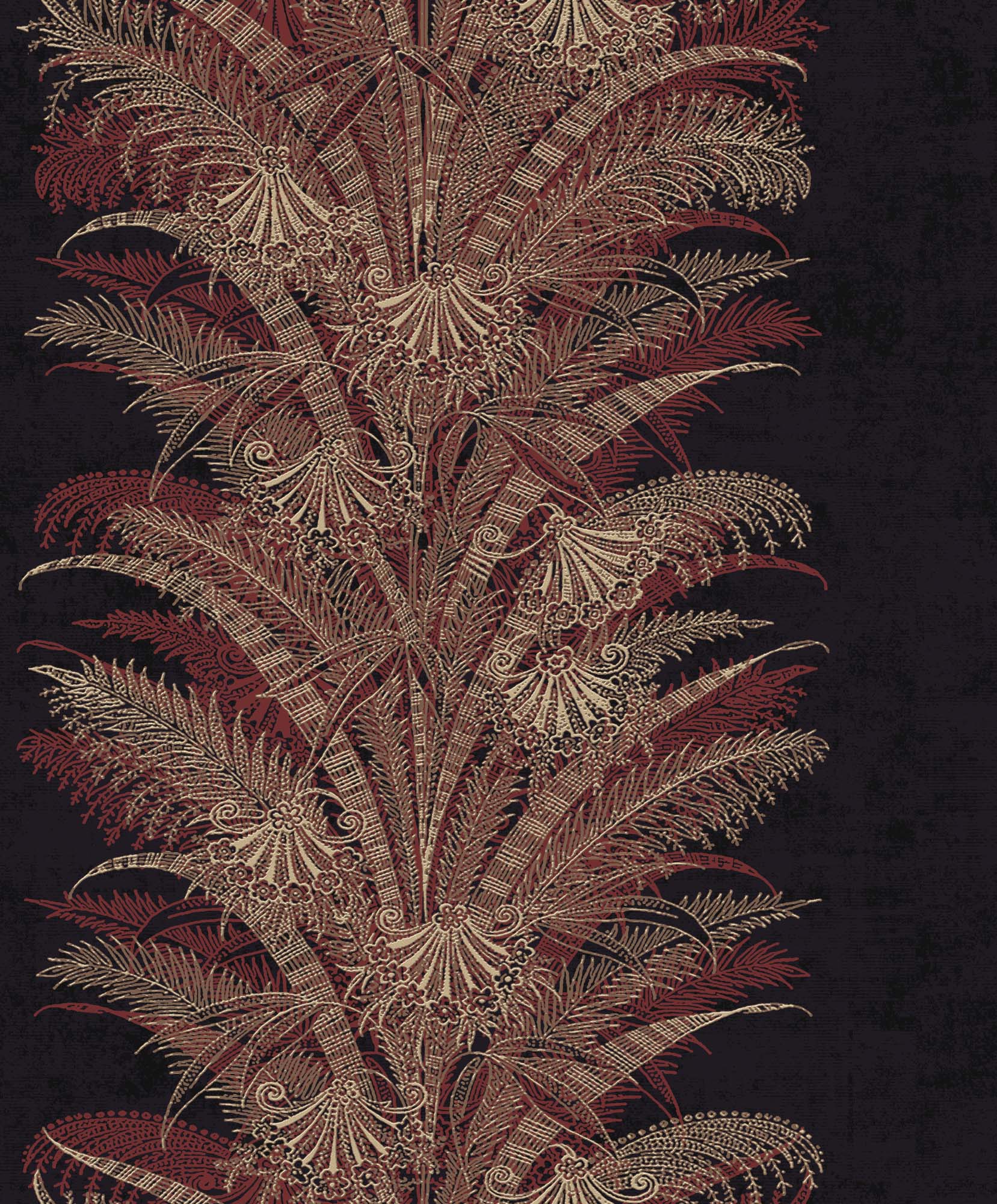 Khrôma Cabinet Verdura Burgundy CAB101 Behang